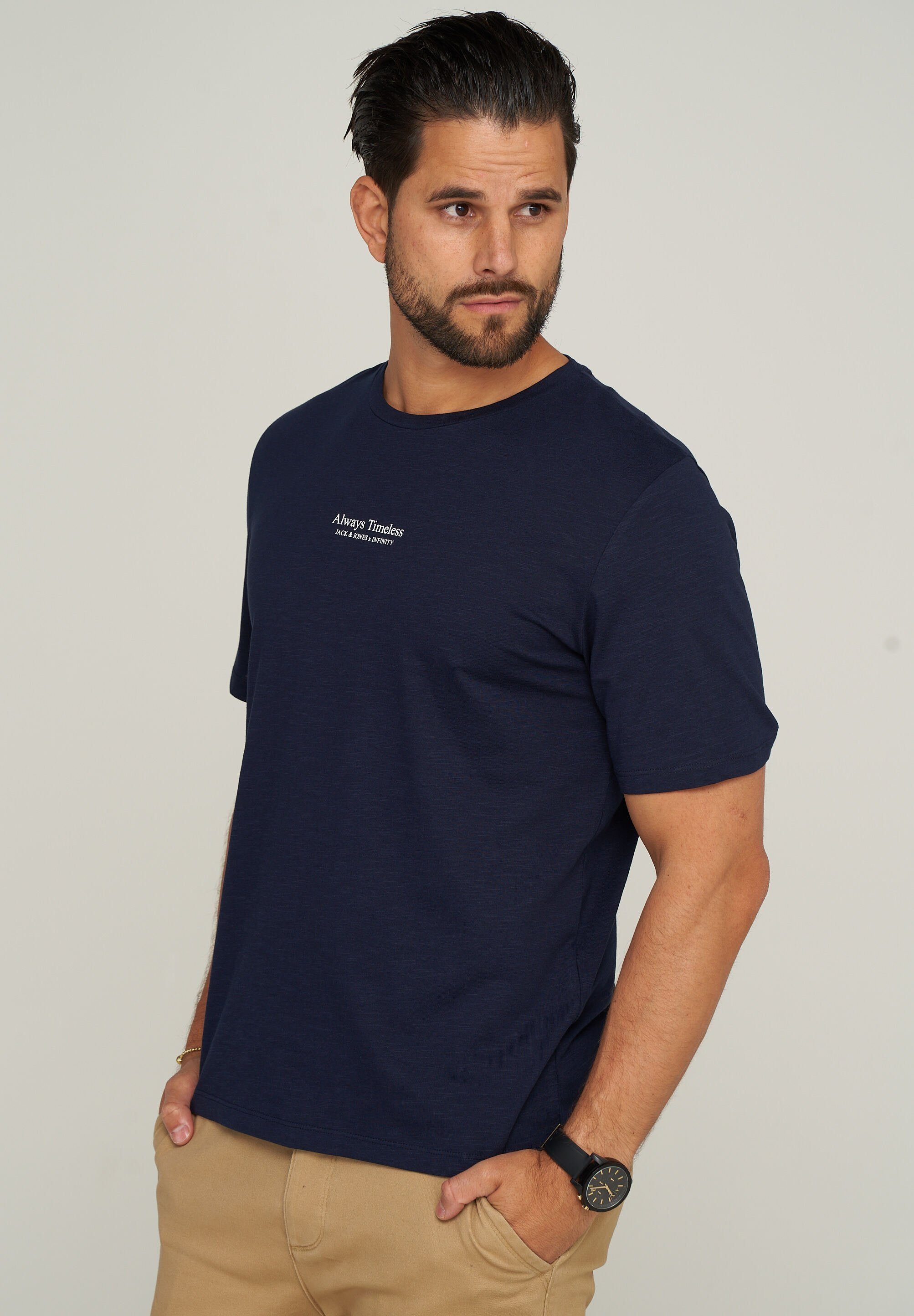 Jack & Jones T-Shirt JPRMARC INFINITY TEE SS CREW NECK günstig online kaufen