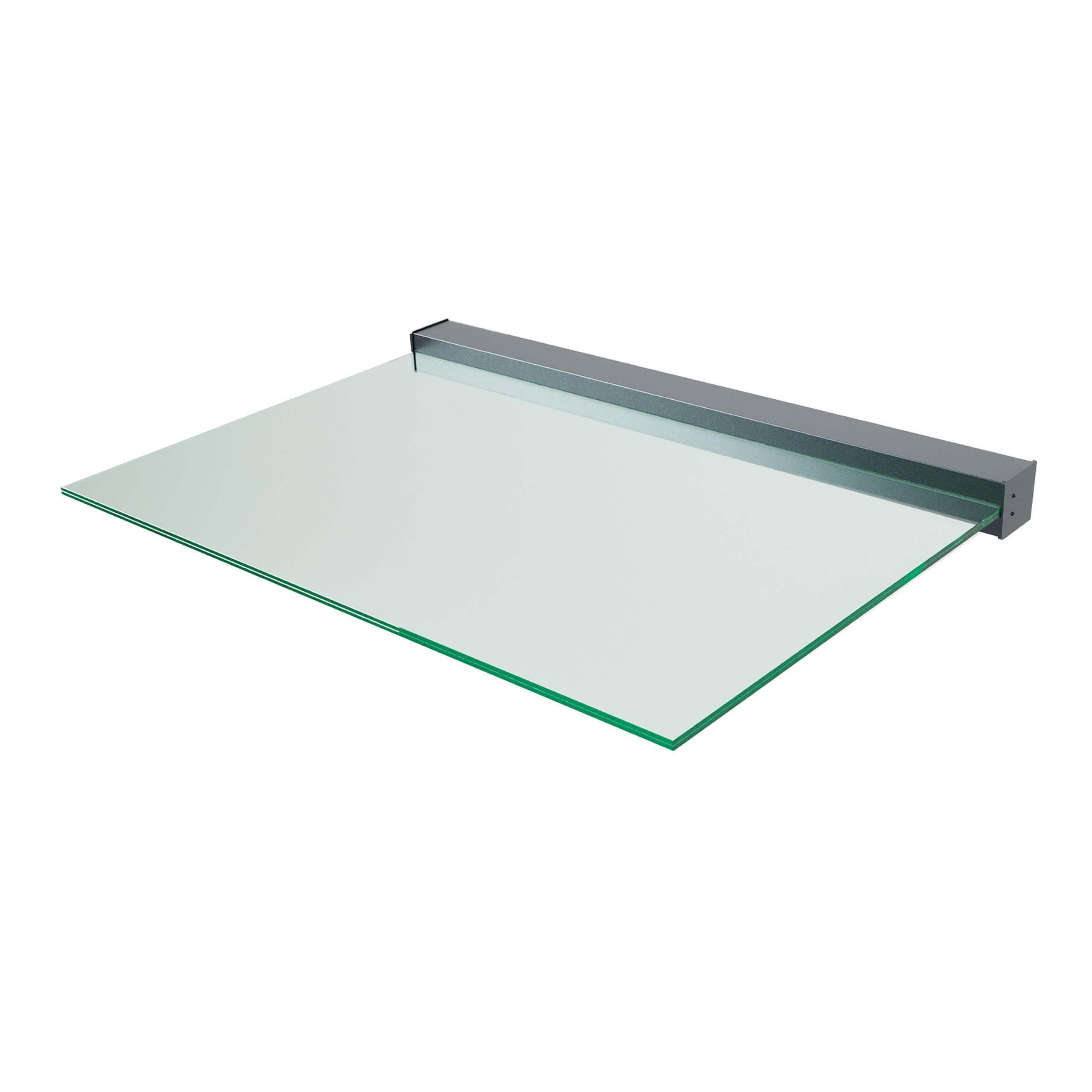 glasprofi24 Vordach HLO-GUB1, Made in Germany