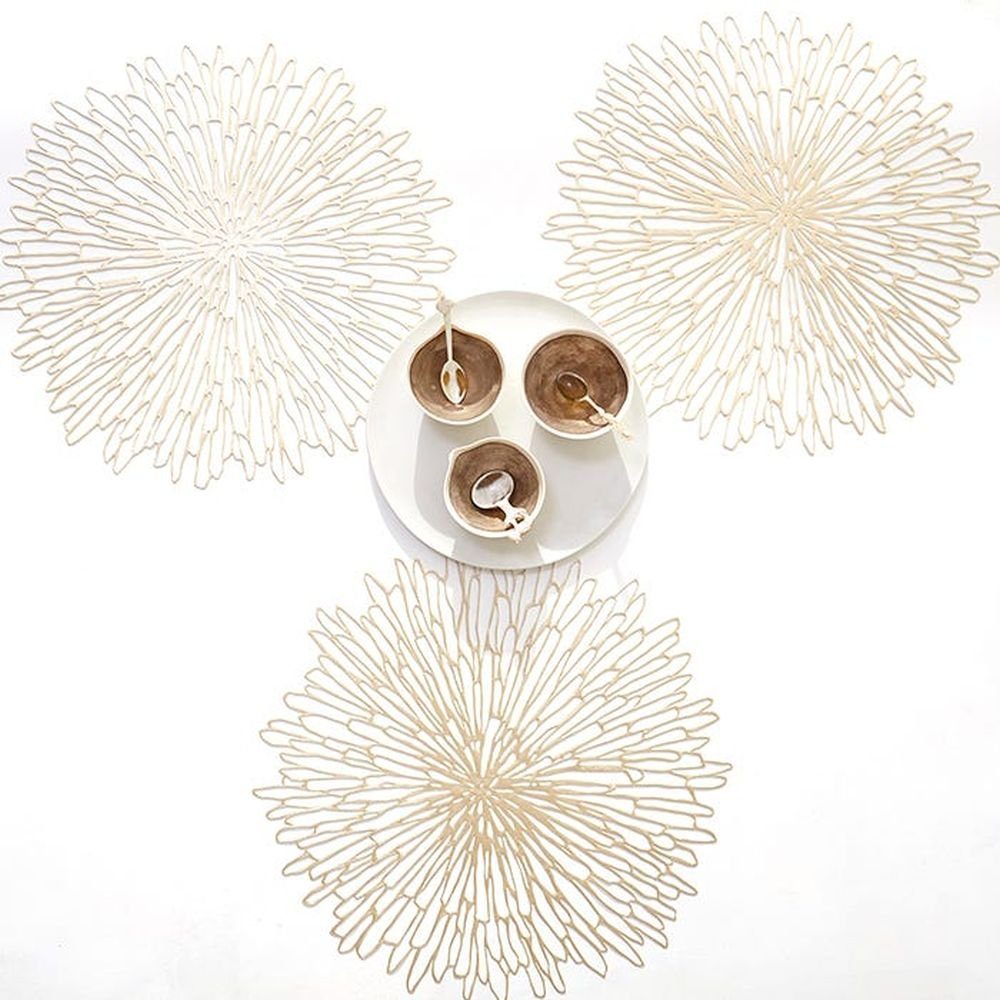 Chilewich Platzset Pressed Vinyl Bloom Round günstig online kaufen