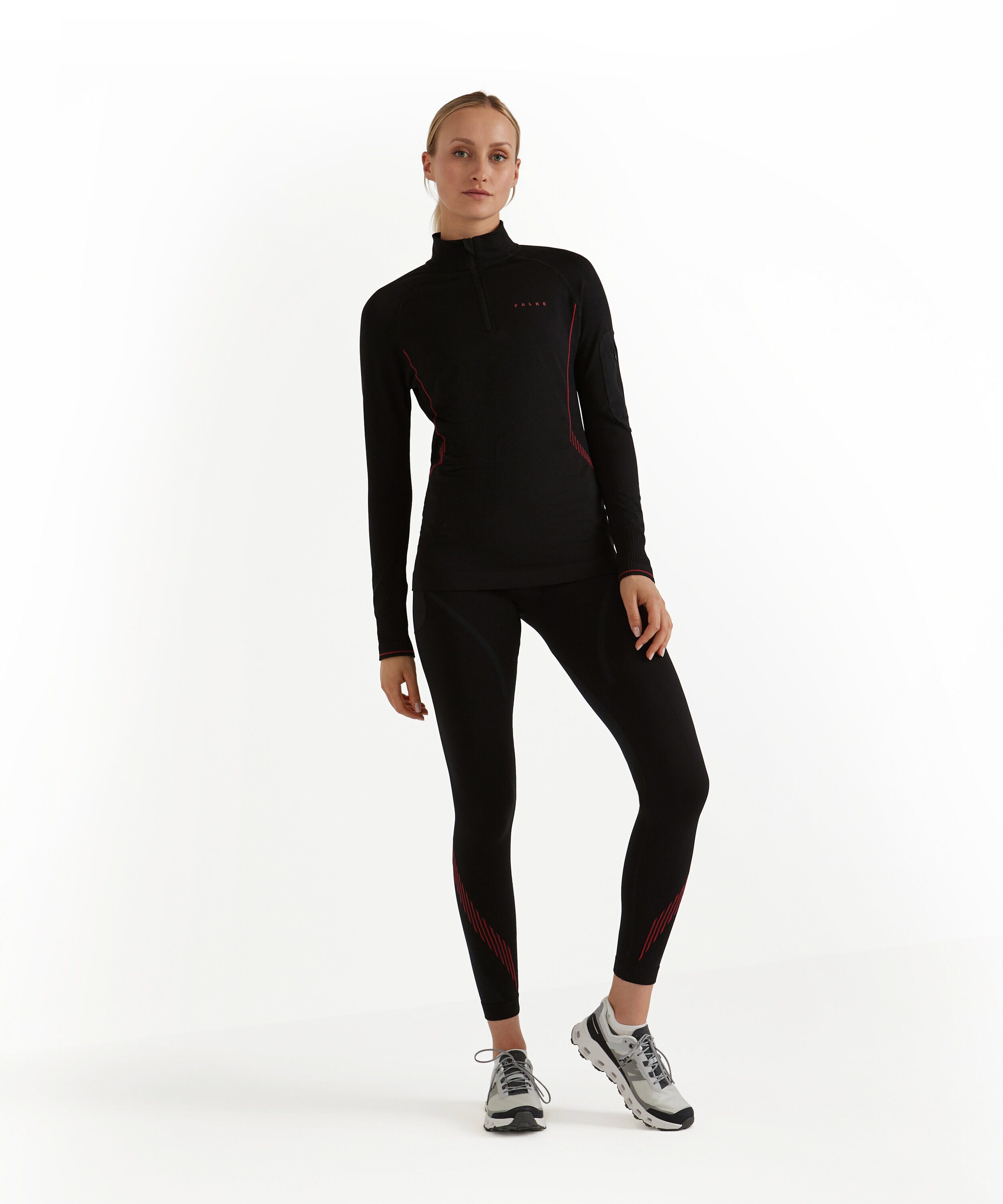 FALKE Strickpullover (1-tlg) thermoregulierend