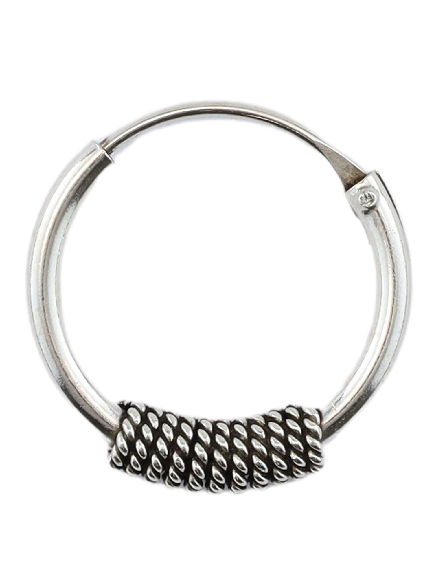 Miamar Single-Creole 945121, MIAMAR 0945121 Herren Creole Sterling-Silber 925 Silber