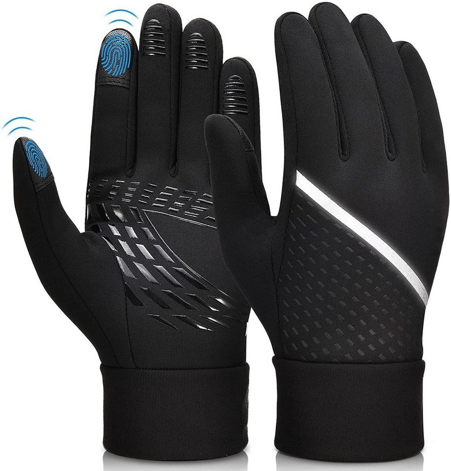 Männer Frauen Winterhandschuhe Anti-Rutsch-Touchscreen-wasserdichte Handschuhe