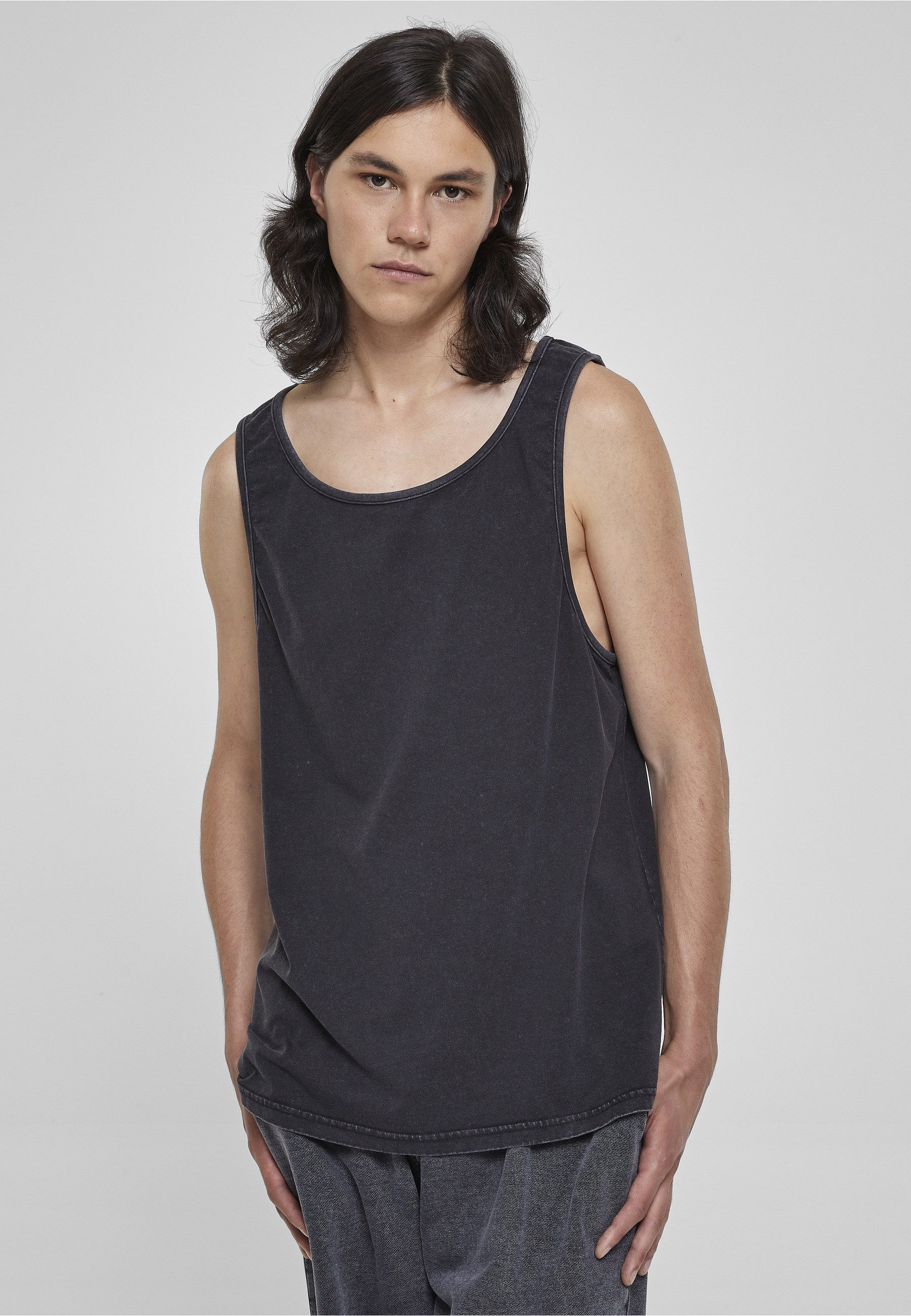 URBAN CLASSICS Tanktop Urban Classics Herren Heavy Oversized Acid Wash Tank (1-tlg)