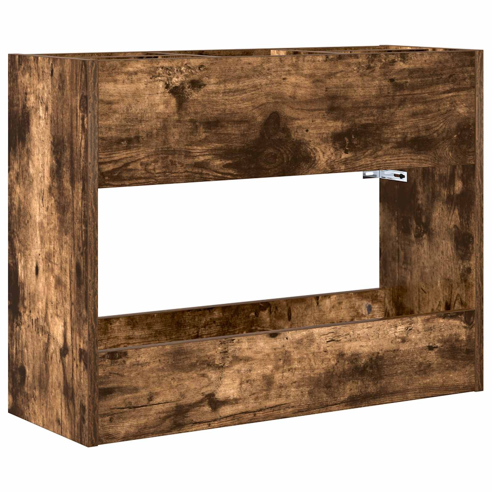 vidaXL Schirmständer Sonnenschirmhalter Geräucherte Eiche 65 x 24 x 50 cm (1 St)