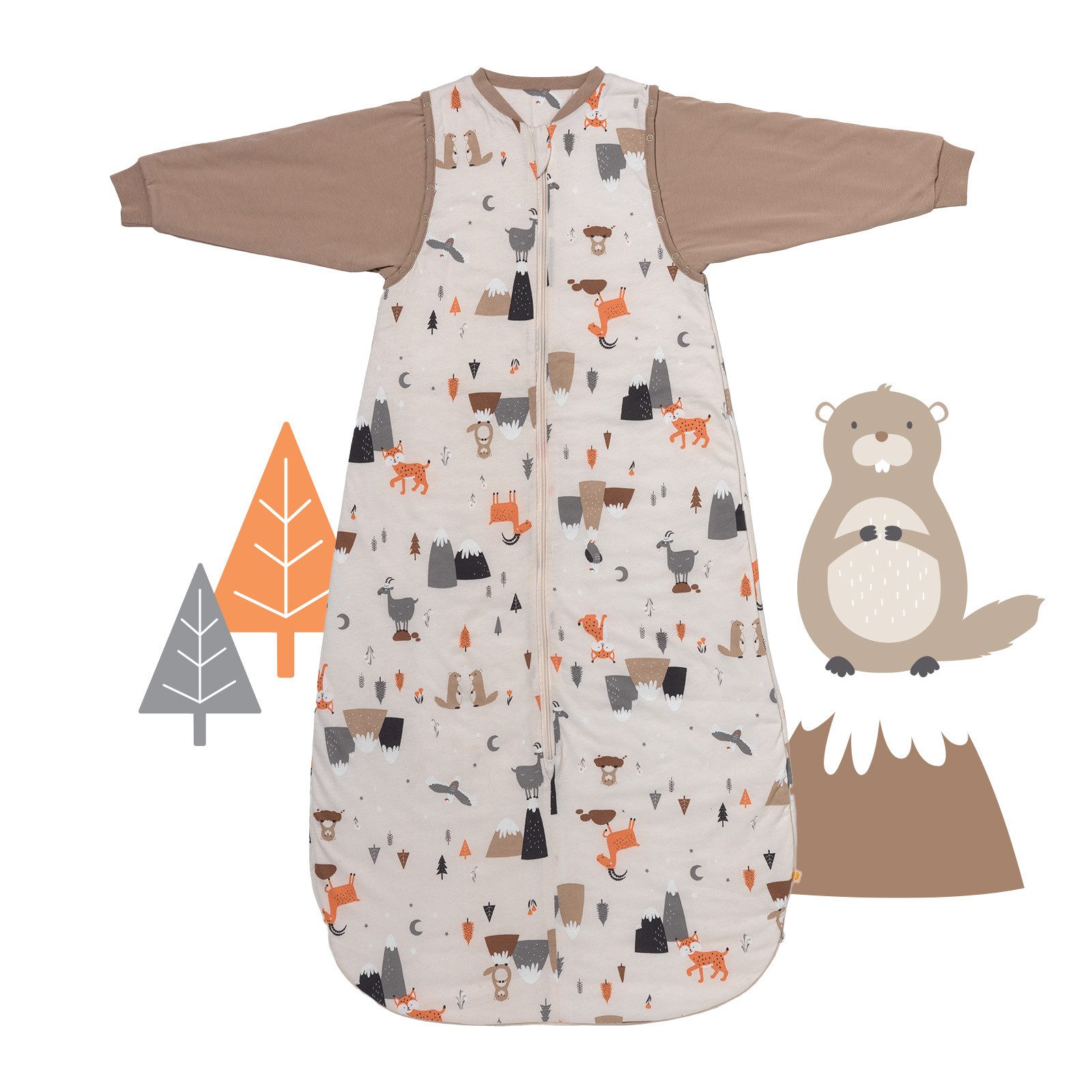 Schlummersack Kinderschlafsack Babyschlafsack, 1.0 Tog OEKO-TEX günstig online kaufen