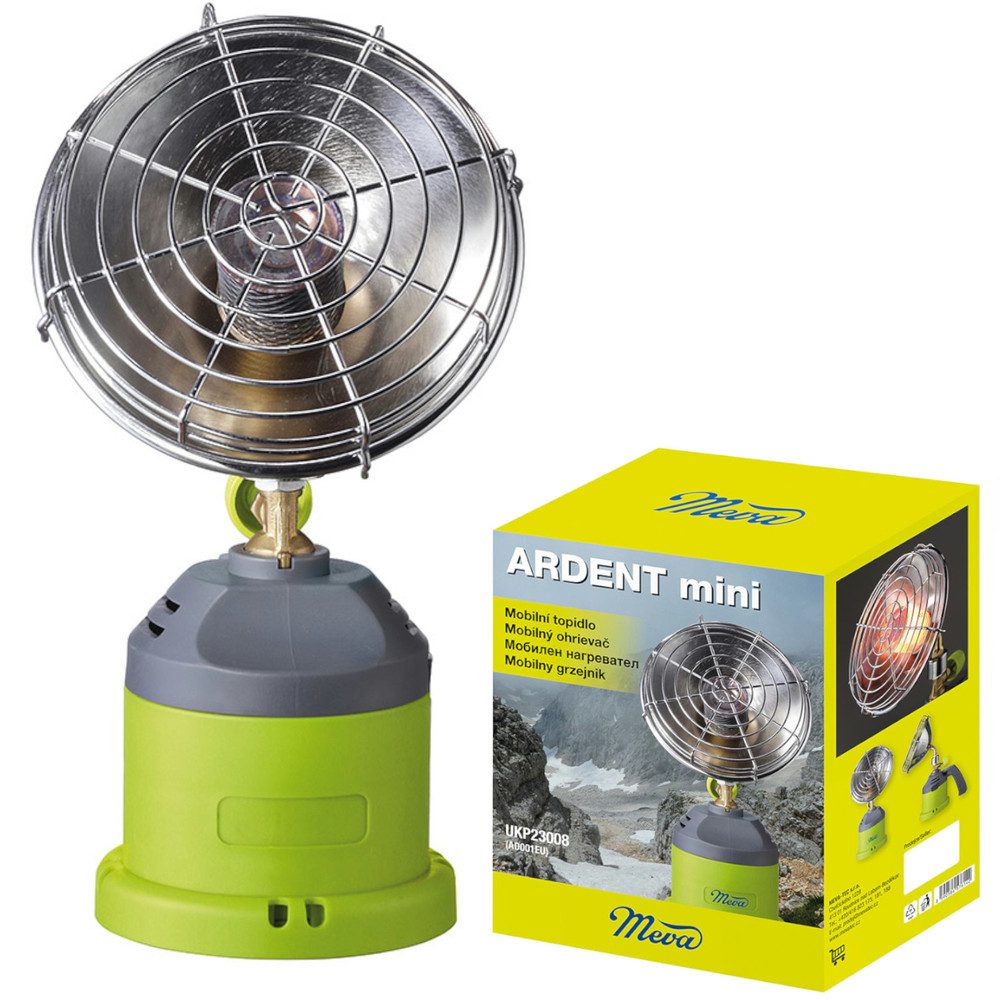 PrimeVal Heizstrahler Campingheizer Outdoorheizer, 1000.0 W, Gasbetrieben, 1 kW, Tragegriff, kompakt