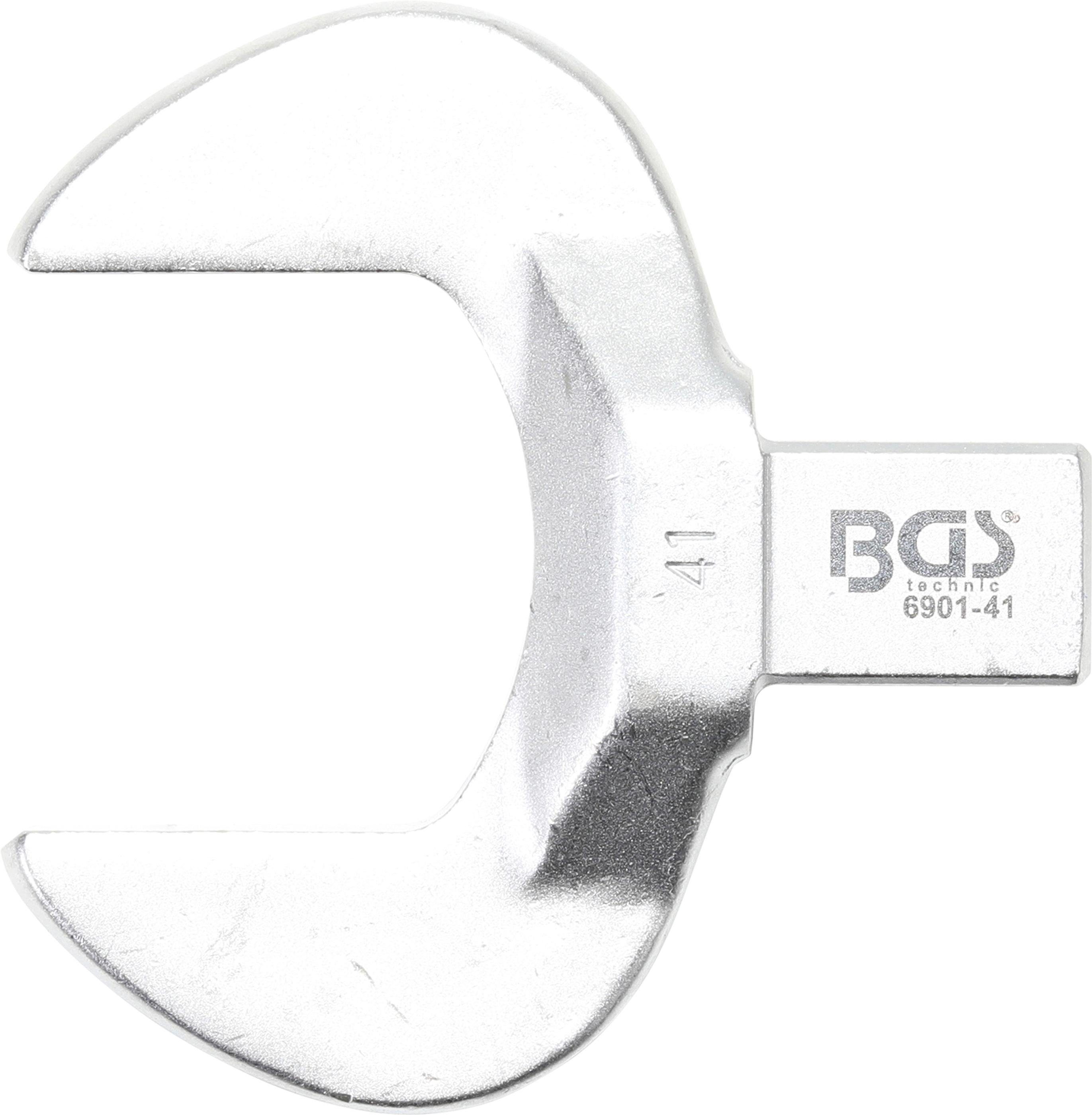 BGS technic Ausstechform Einsteck-Maulschlüssel, 41 mm, Aufnahme 14 x 18 mm
