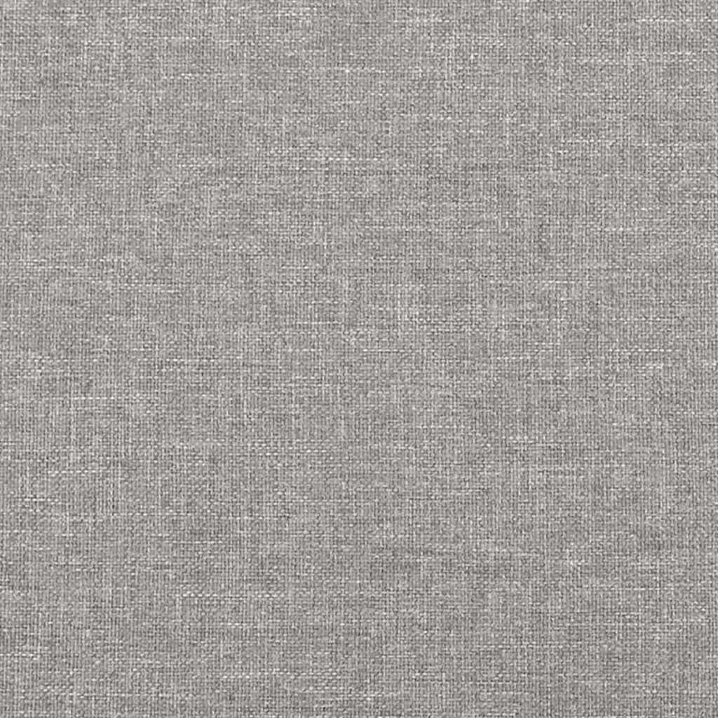 furnicato Bettgestell ohne Matratze Hellgrau 100x200 günstig online kaufen