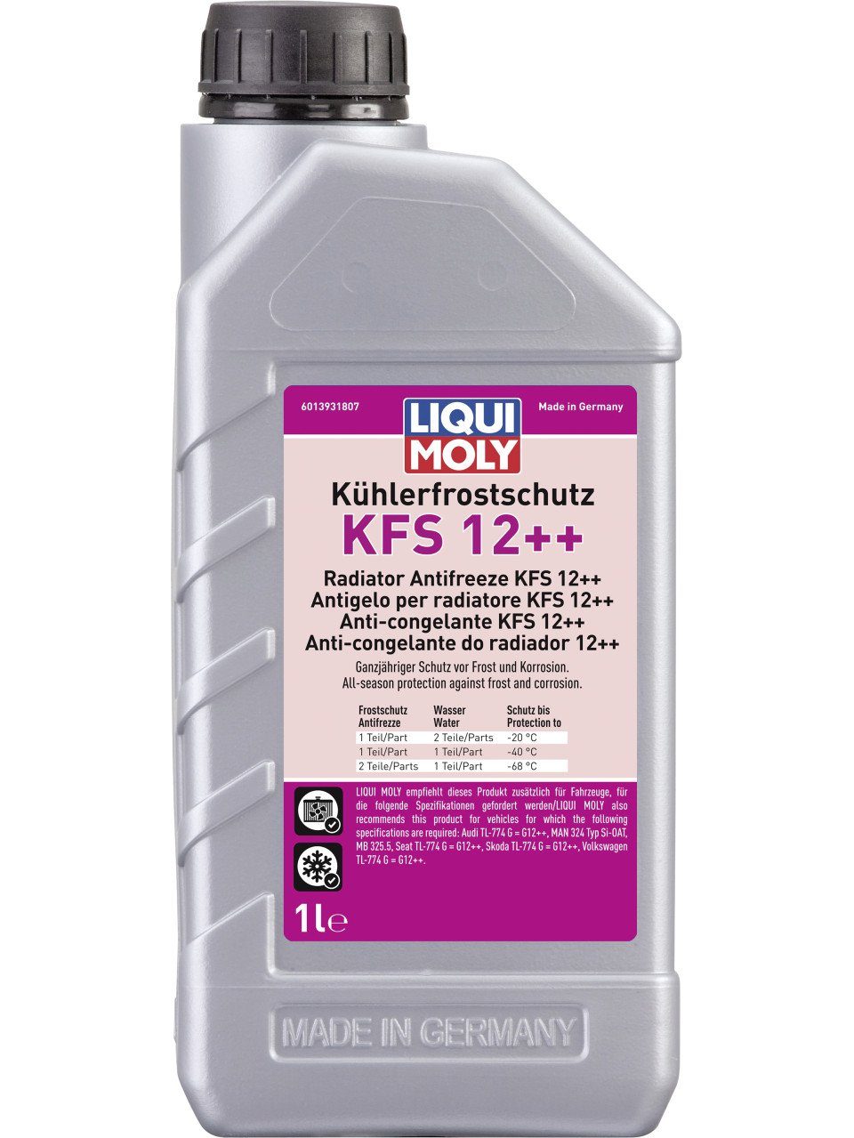 Kühlerfrostschutz Liqui Moly Kühlerfrostschutz KFS 12++ 1 L