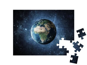 puzzleYOU Puzzle NASA-Textur: Die Erde, 48 Puzzleteile, puzzleYOU-Kollektionen Planeten