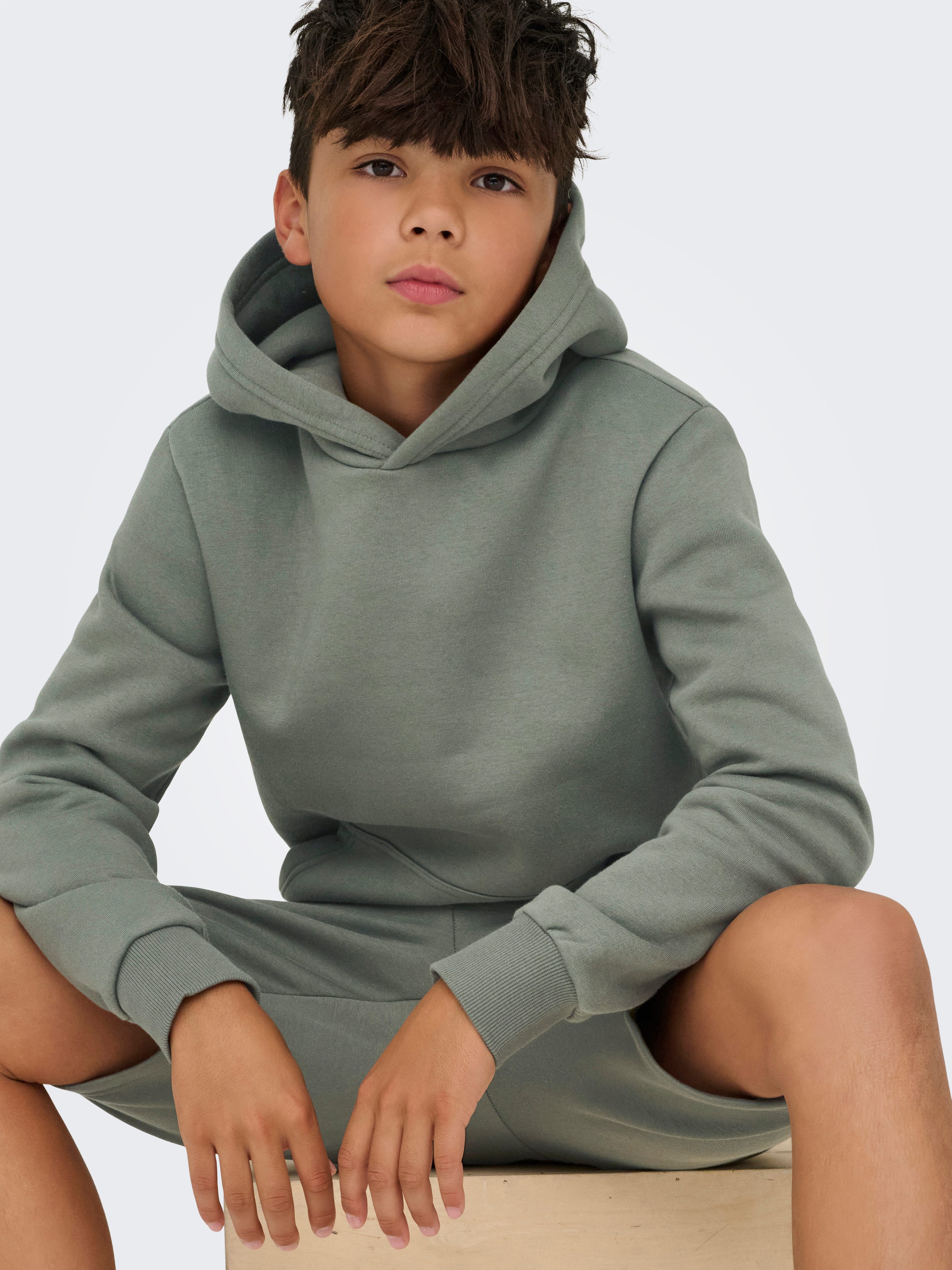 ONLY & SONS junior Kapuzensweatshirt OSJCERES HOODIE SWT NOOS Baumwollmischung, regular fit