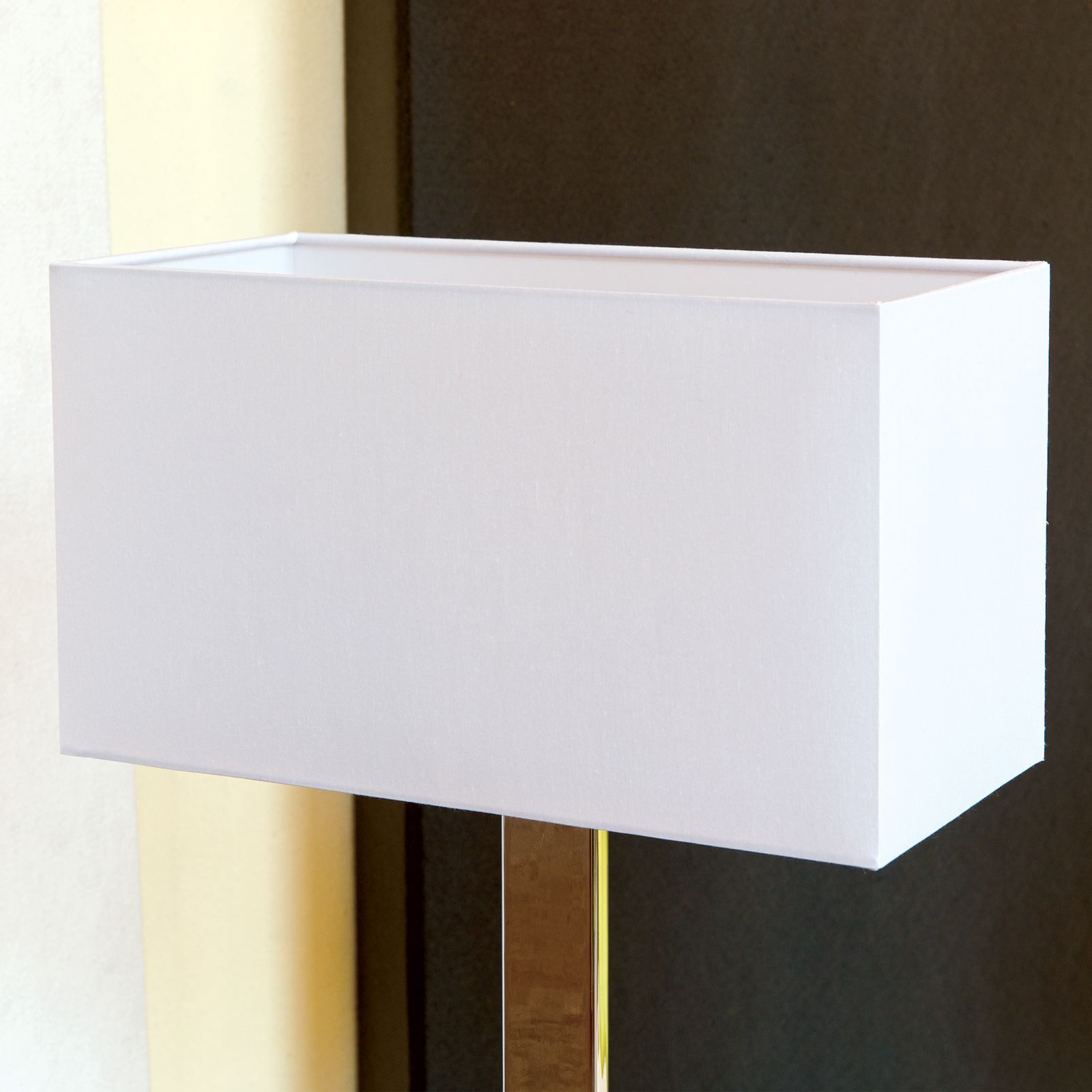 Orion Leuchten Lampenschirm Rechteckiger Lampenschirm 32 x 16 x 18 cm weiß