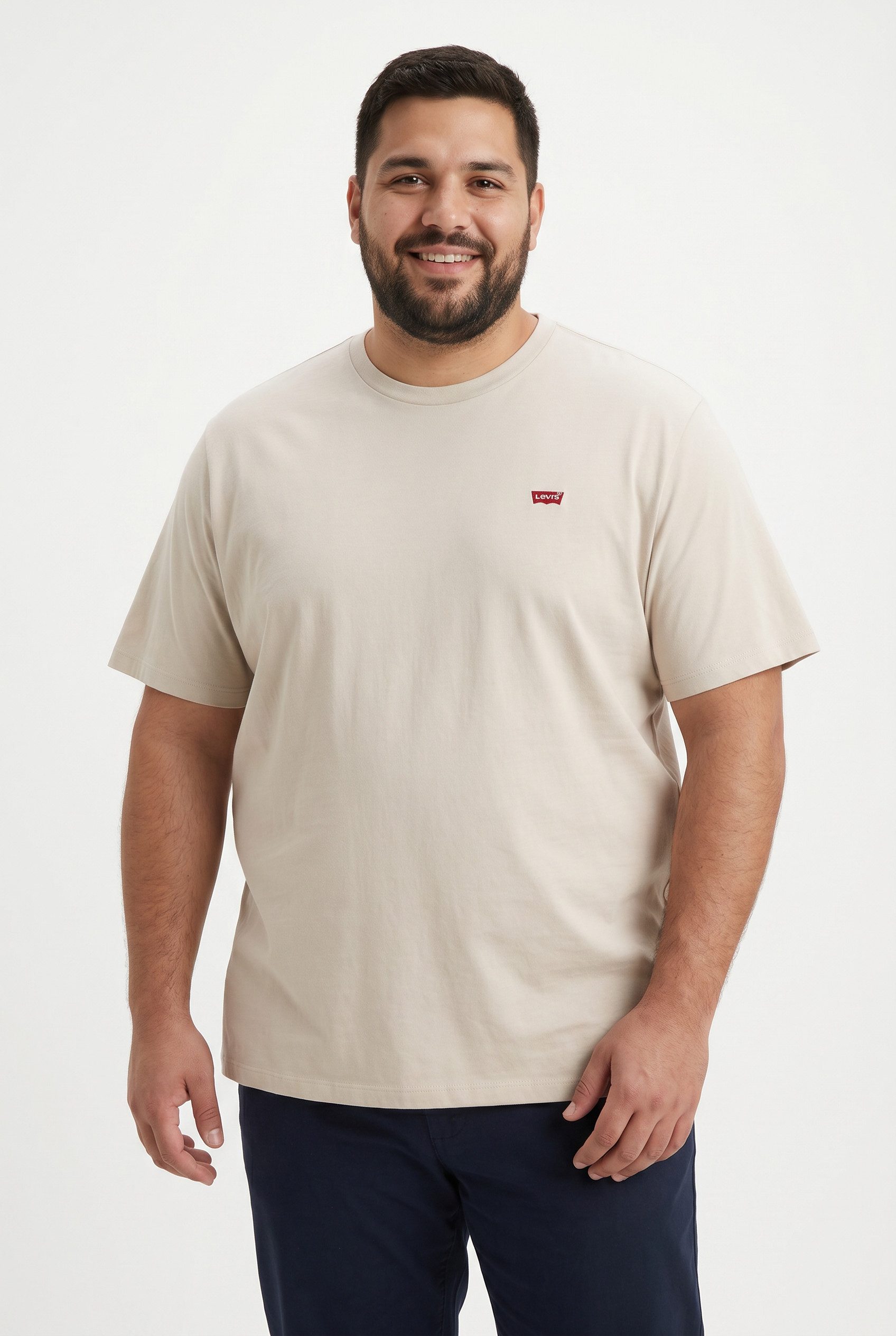 Levi's® Plus T-Shirt LE BIG ORIGINAL HM TEE mit Logo Stickerei