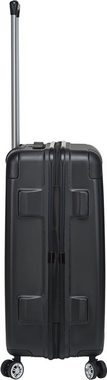 Stratic Hartschalen-Trolley Stripe, 66 cm, 4 Rollen, Reisekoffer Reisegepäck Aufgabegepäck TSA-Zahlenschloss