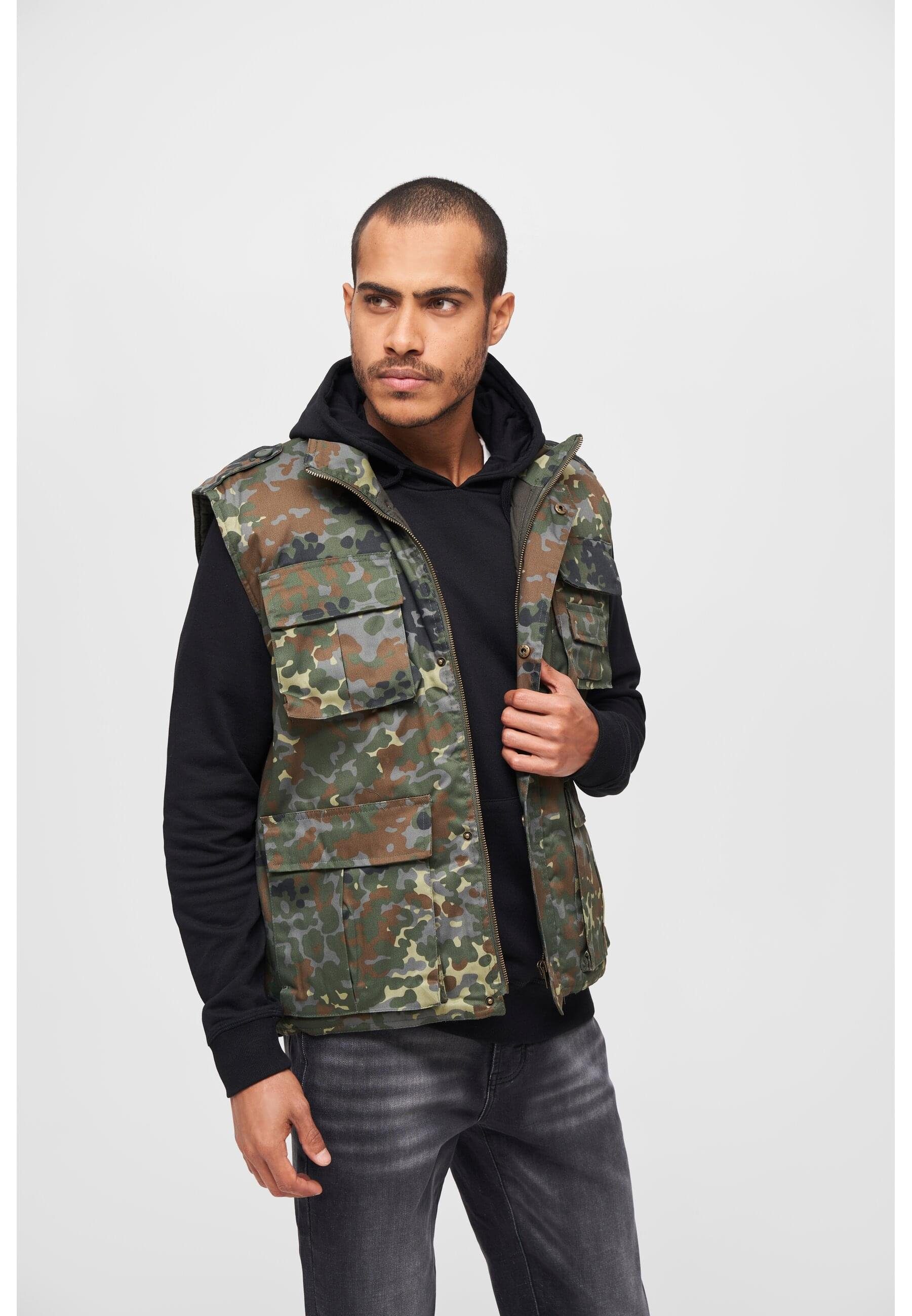 Brandit Jerseyweste Herren Ranger flecktarn (1-tlg) Vest