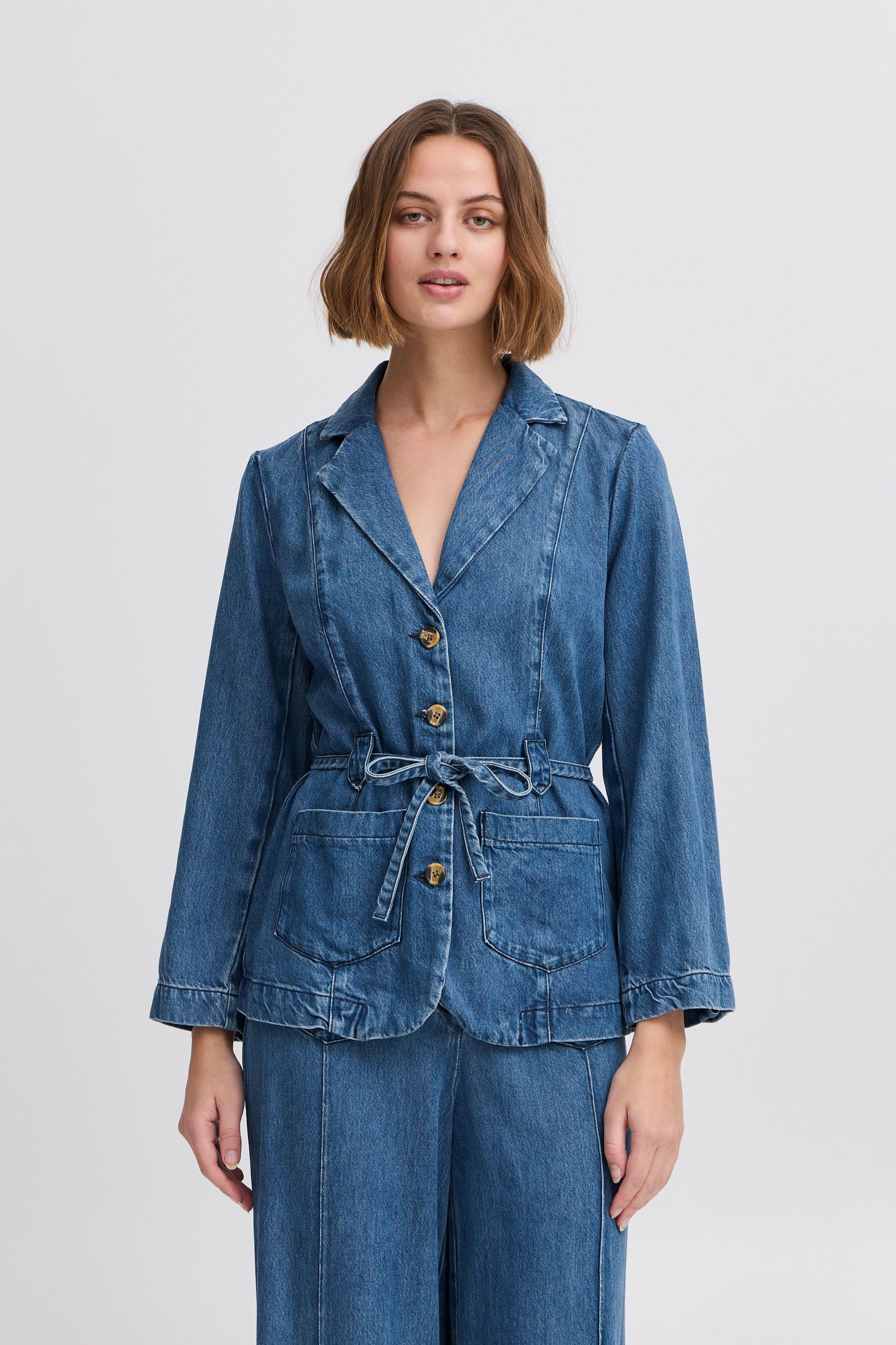 Atelier Rêve Jackenblazer IRRISLE Schickes denim günstig online kaufen