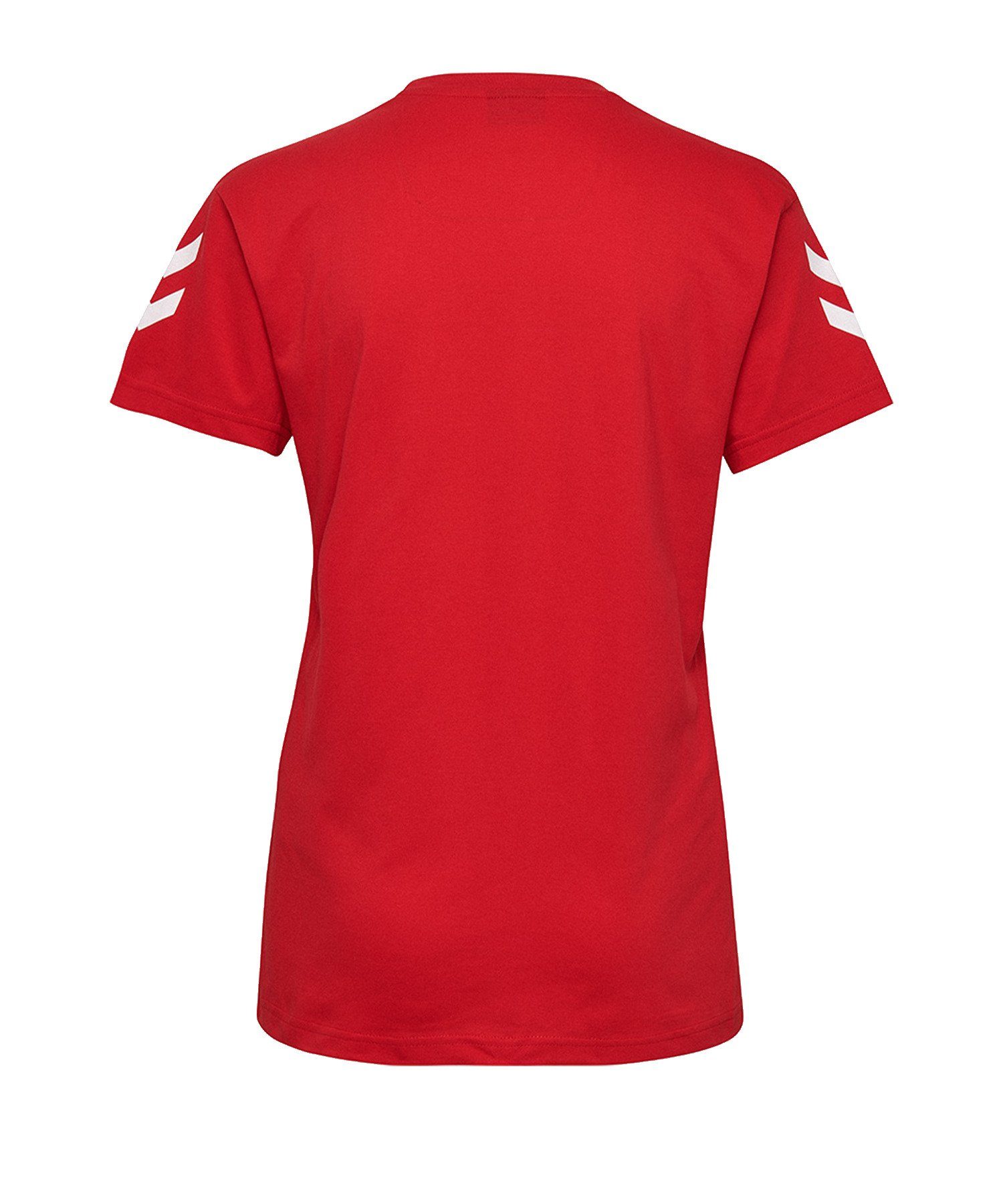 T-Shirt Rot Damen Cotton hummel default T-Shirt