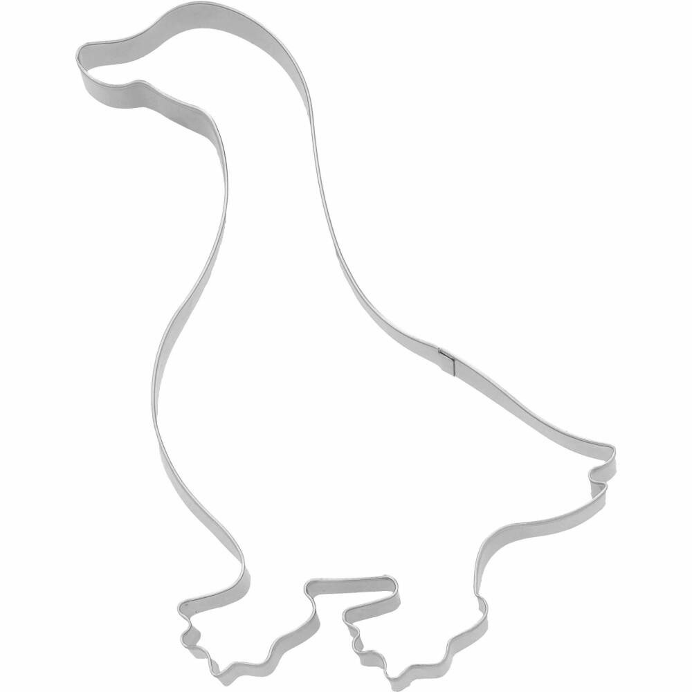 Birkmann Ausstechform XXL Gans 16 cm, Edelstahl