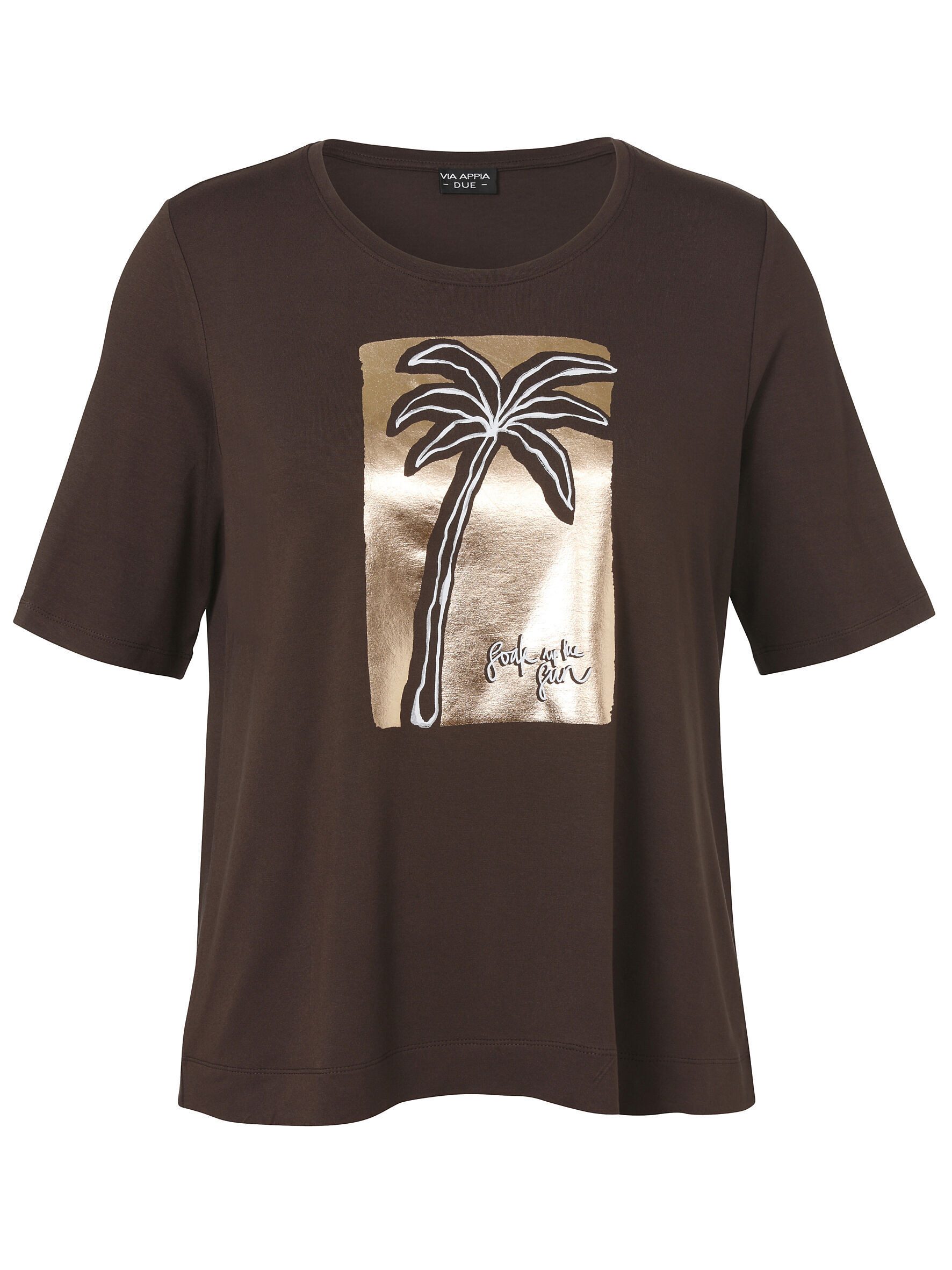 VIA APPIA DUE Rundhalsshirt (1-tlg) Große Größen