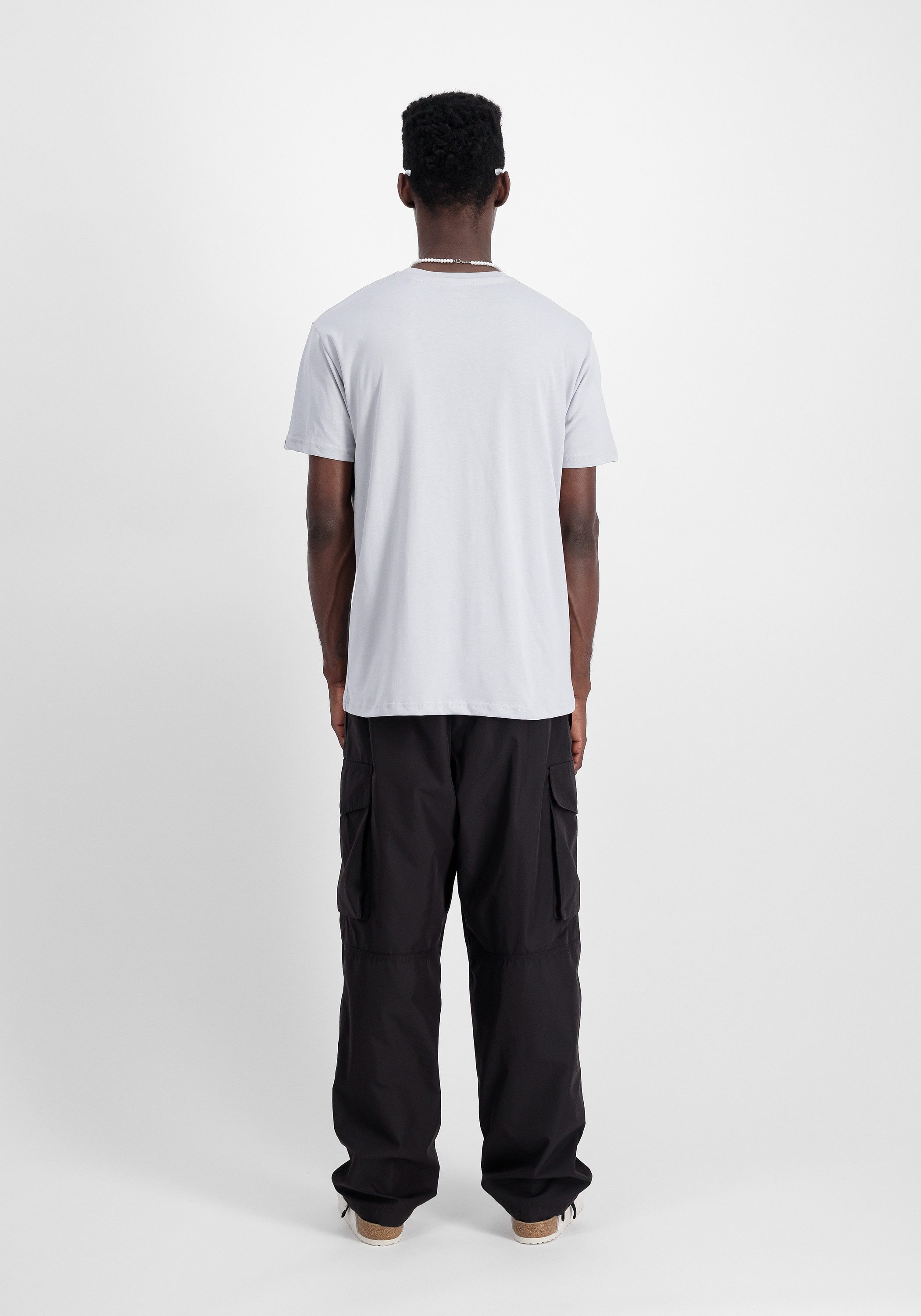 Alpha Industries T-Shirt Satin Logo T-Shirt