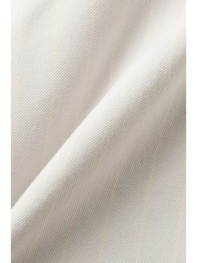 Esprit Anzughose Nadelstreifen-Anzughose aus Baumwoll-Piqué