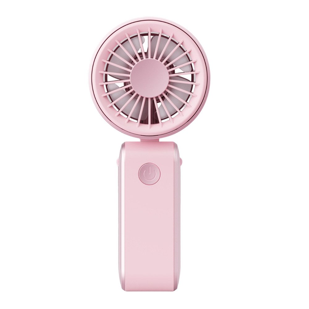 nsihing Handventilator Tragbarer Mini Ventilator, Faltbarer USB-Ventilator Wiederaufladbar, Tragbarer Ventilator Mit 3 Geschwindigkeitsstufen für Büro, Reisen