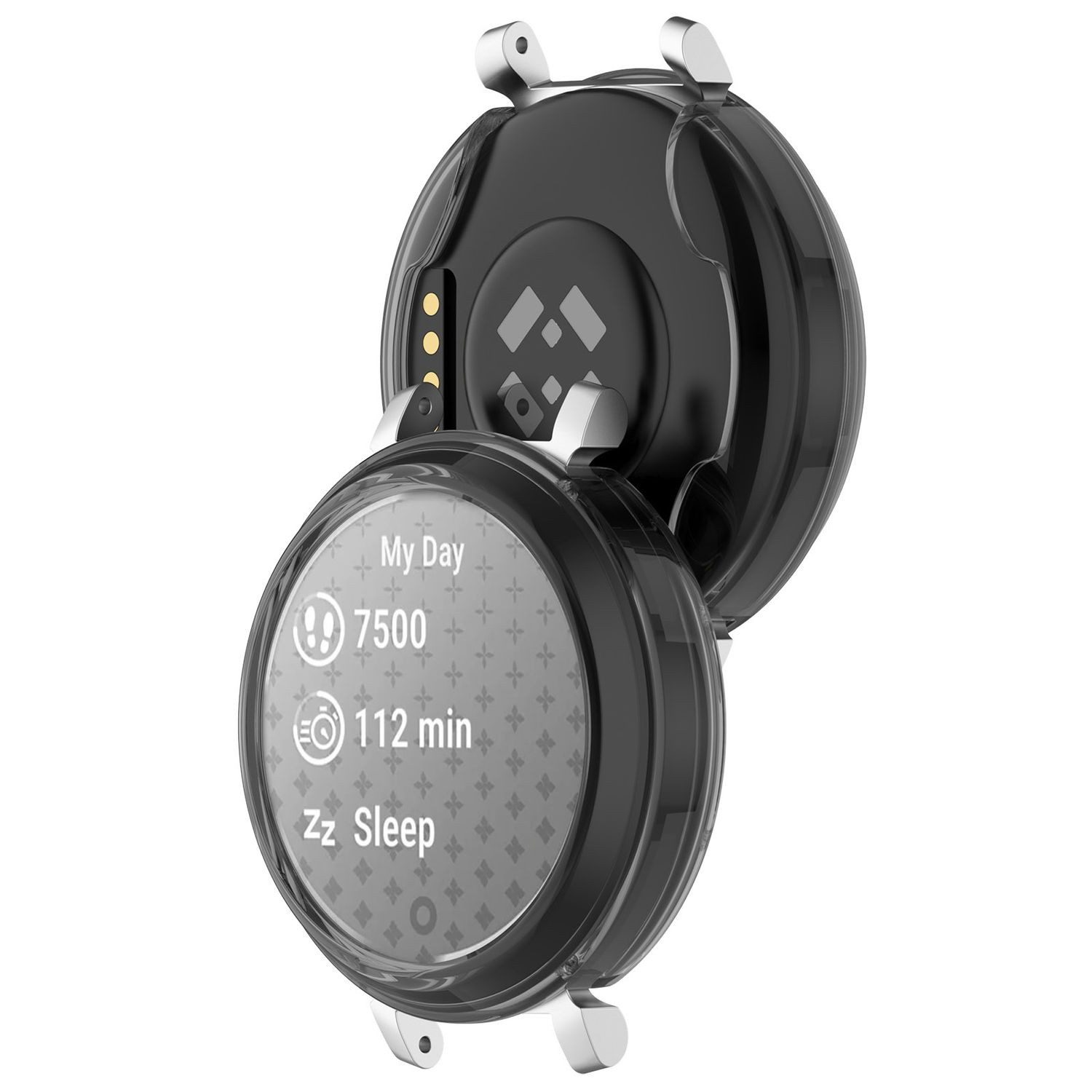 Wigento Smartwatch-Hülle Für Garmin Lily 2 Hochwertiges Schutz TPU Kunststoff Watch Gehäuse