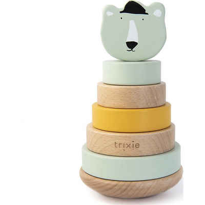 TRIXIE Stapelspielzeug »Holz Stapelturm Mr. Polar Bear«