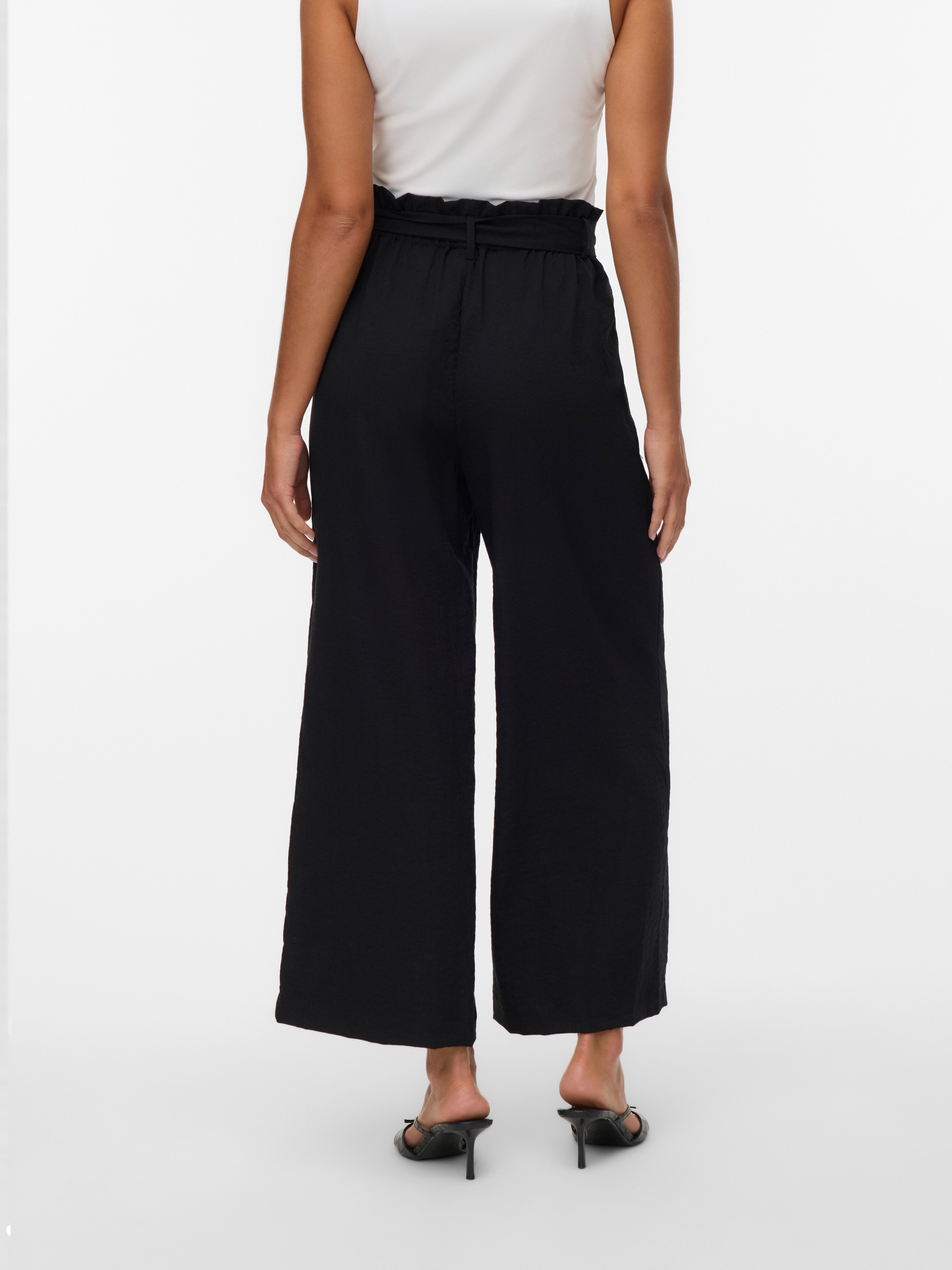 Vero Moda Paperbag-Hose VMSYDNEY HW PAPERBAG ANKLE PANT NOOS Materialmix