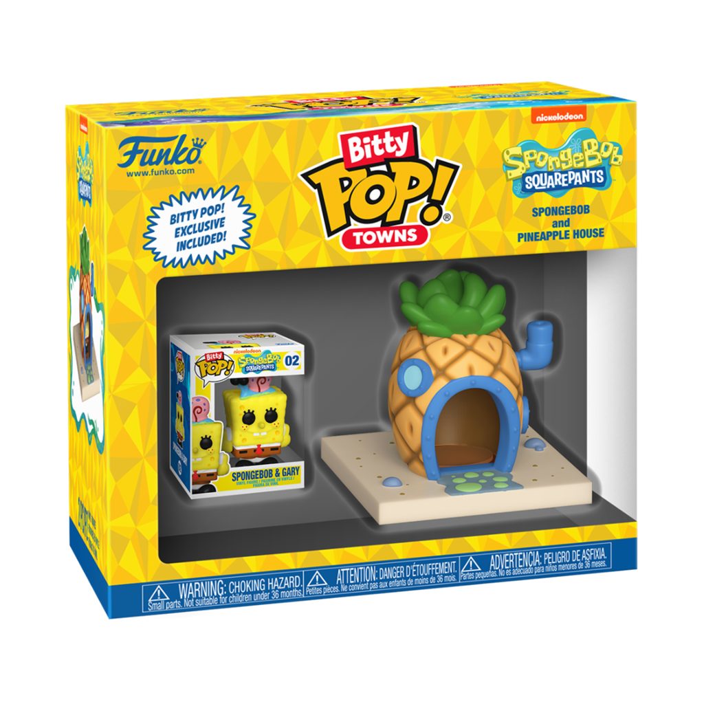 Funko Merchandise-Figur Bitty POP! Town: Spongebob - Spongebob at Home #83638