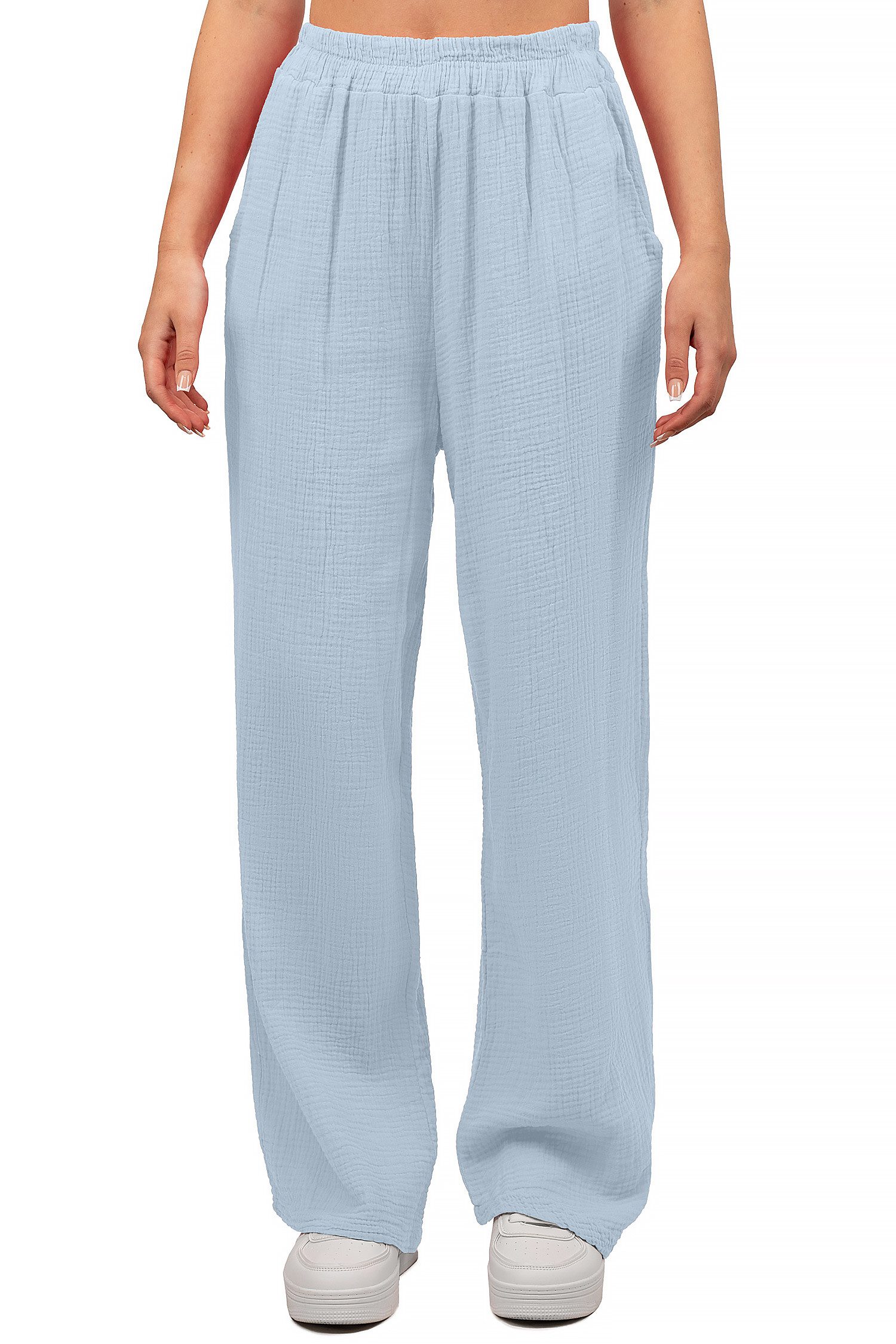 Reichstadt Relaxhose Damen Musselin Hose 25RSW082 Sommerliche Farben, atmun günstig online kaufen