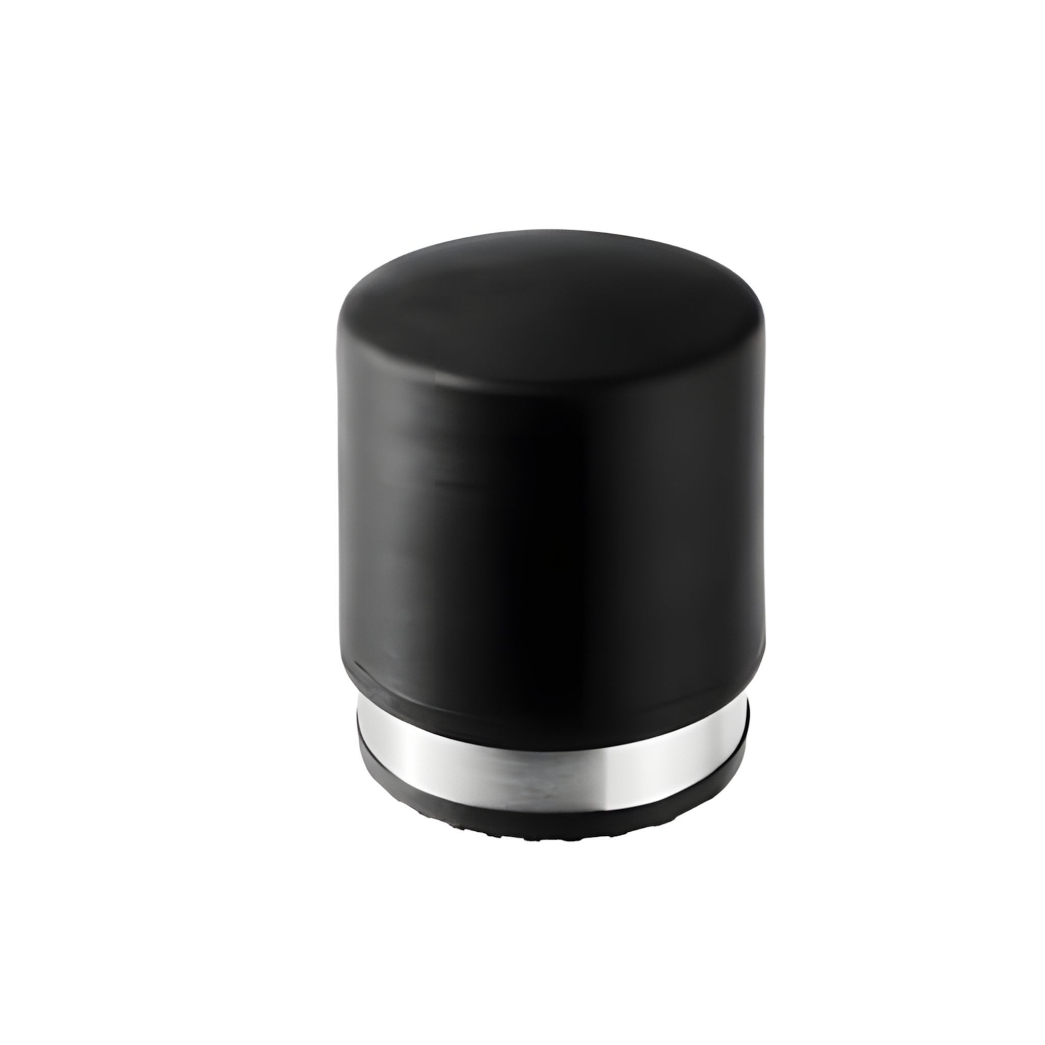 ALCO Wandhaken Türstopper Edelstahl Ø 85mm schwarz