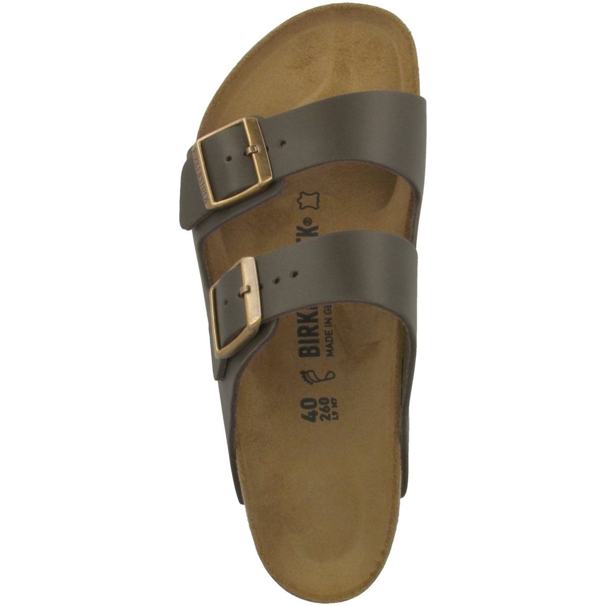 Birkenstock Arizona Naturleder normal Unisex Erwachsene Sandale Sandaletten, Sommerschuhe, Badeschuhe, Riemchen, Schlappen