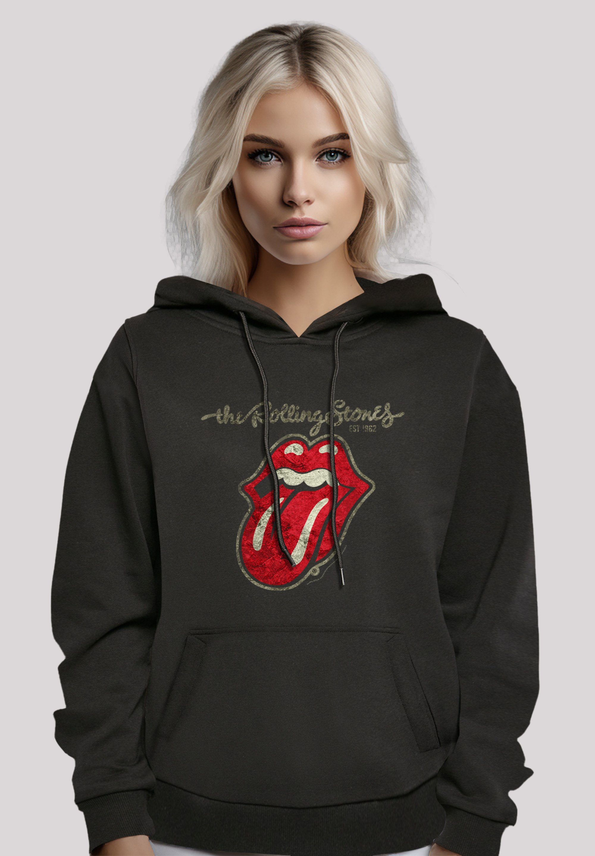 F4NT4STIC Kapuzenpullover The Rolling Stones Plastered Tongue Washed Premiu günstig online kaufen