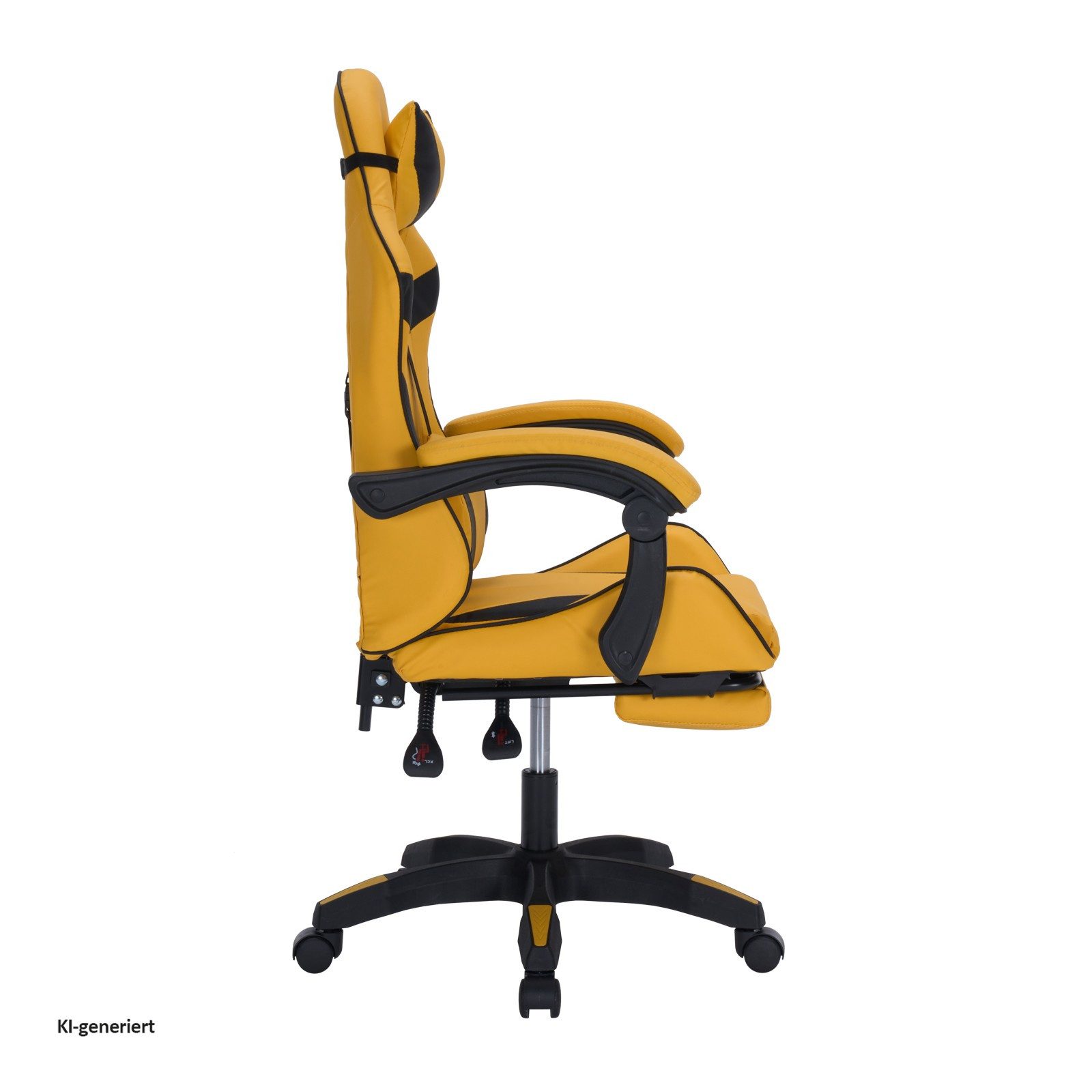 HTI-Living Drehstuhl Ergonomischer Gaming Stuhl mit Fußstütze (Stück, 1 St), Bürostuhl Drehstuhl Schreibtischstuhl – Bild 5 von 5