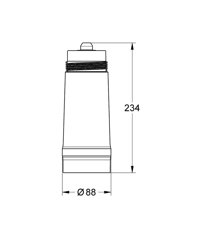 Grohe Wasserfilter Blue Aktivkohlefilter, 3000L Kapazität (40547001)