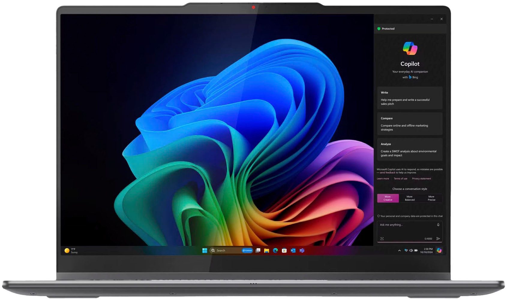Lenovo Yoga 7 2-in-1 14ILL10 Convertible Notebook (35,56 cm/14 Zoll, Intel Core Ultra 7 258V, ARC, 32 GB, 1000 GB SSD)