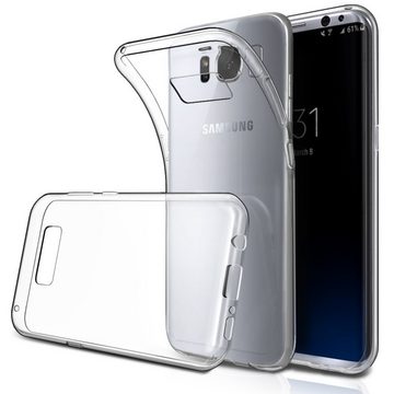 CoverKingz Handyhülle Hülle für Samsung Galaxy S8+ Handyhülle Silikon Cover Schutzhülle