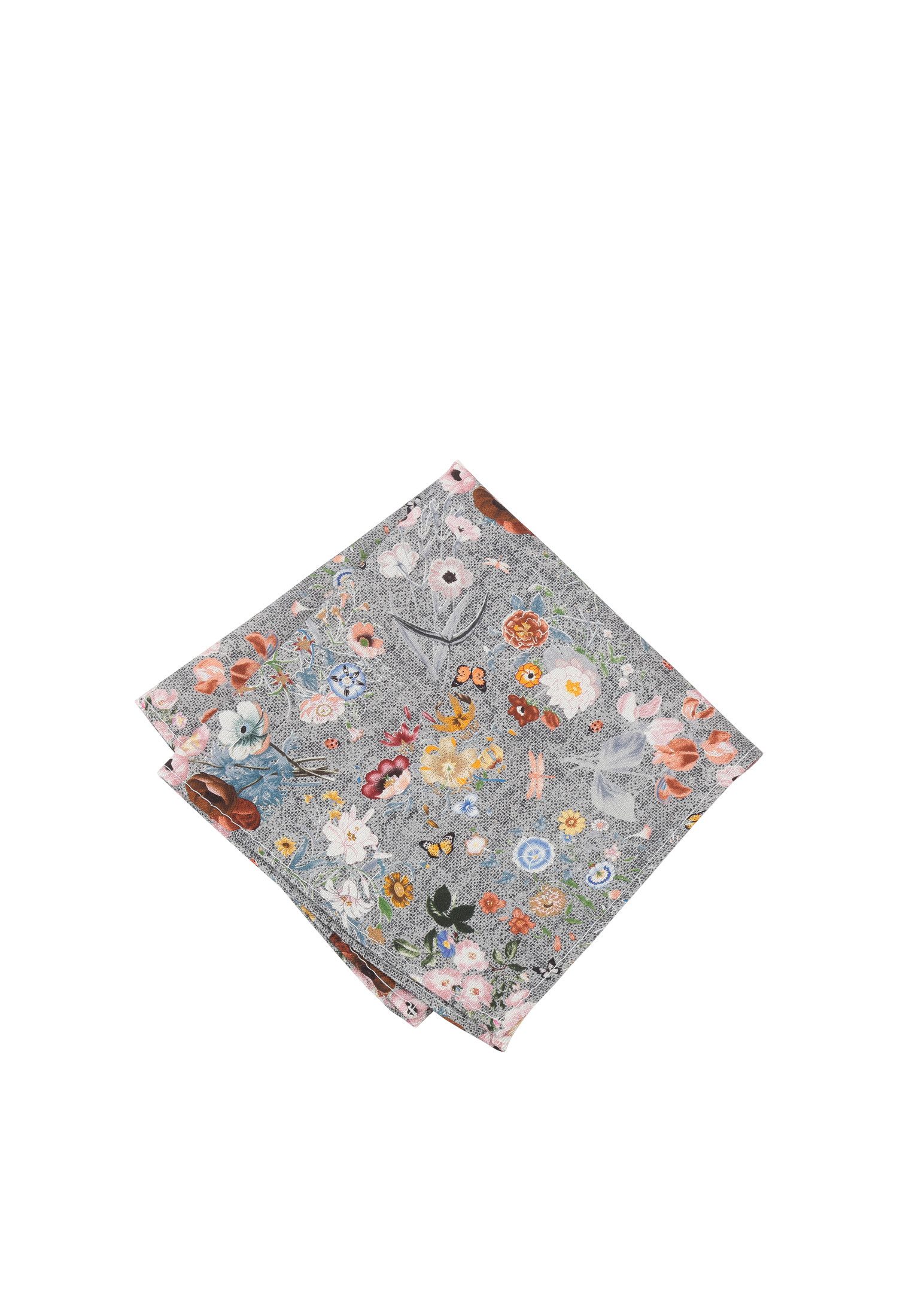 Prince Bowtie Hosenträger Einstecktuch mit floralem Druck