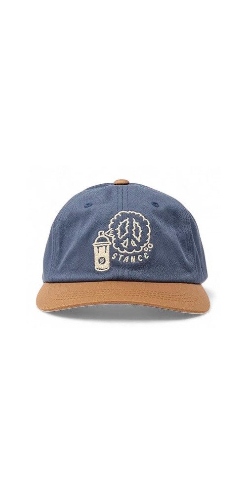 Stance Baseball Cap Standard Adjustable Cap blau/braun - 1 Stück