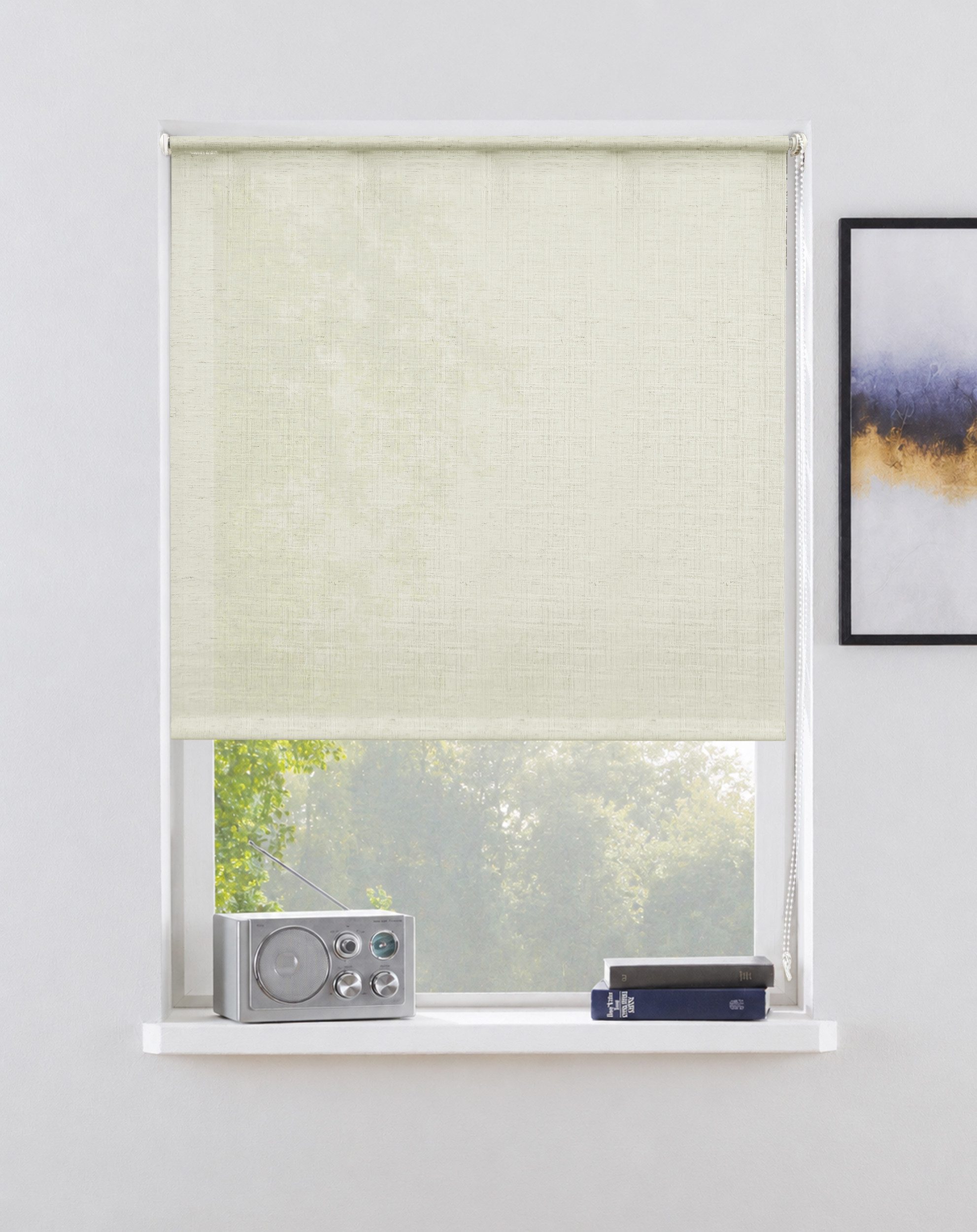 Rollo VALLERIIE, OTTO home, Lichtschutz, ohne Bohren, freihängend, Klemmfix, Trendiges Rollo mit strukturierter Oberfläche – modern - NEUHEIT!