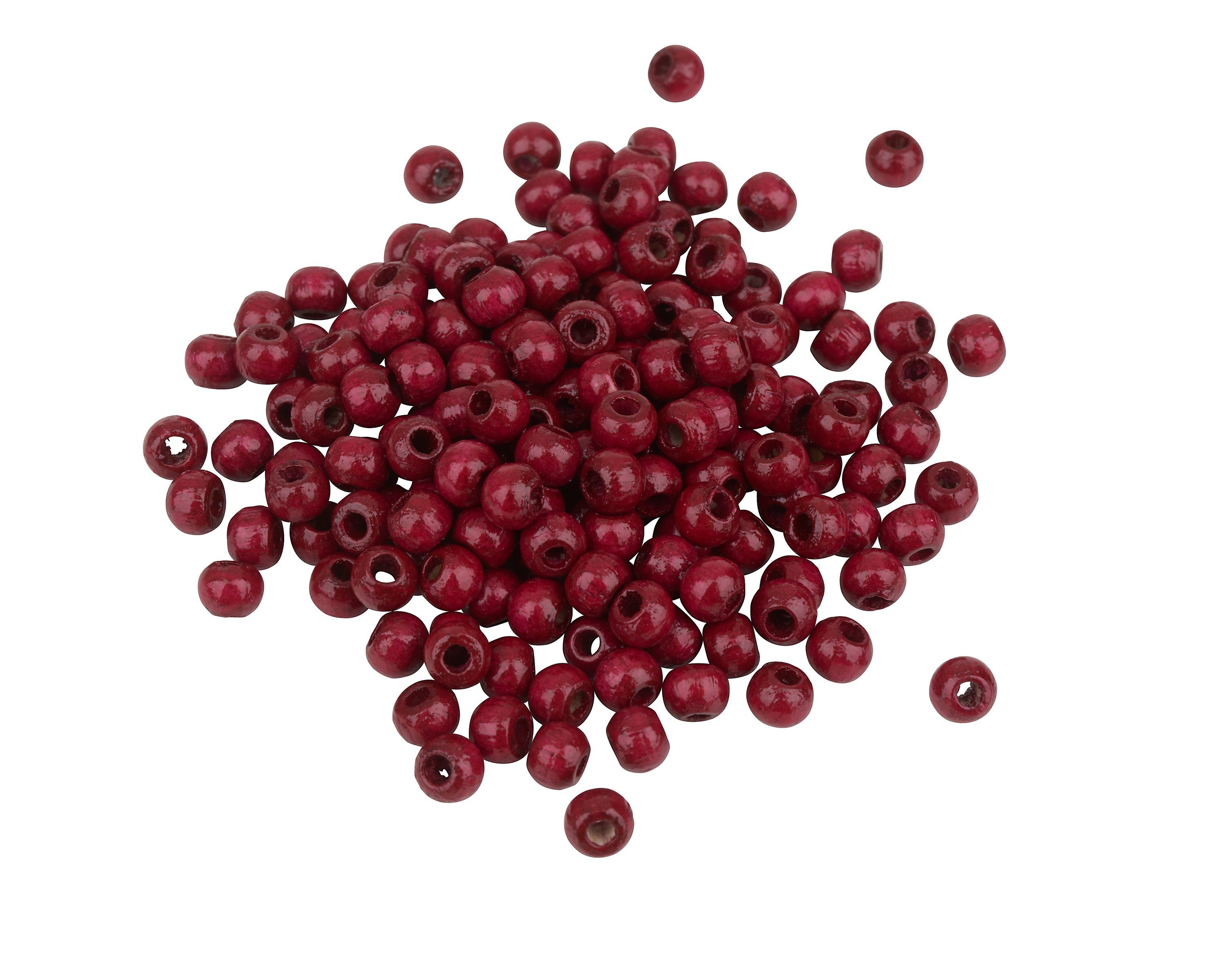 MEYCO Hobby Bastelperlen, (165-tlg), Ø 4 mm, 165 Stück