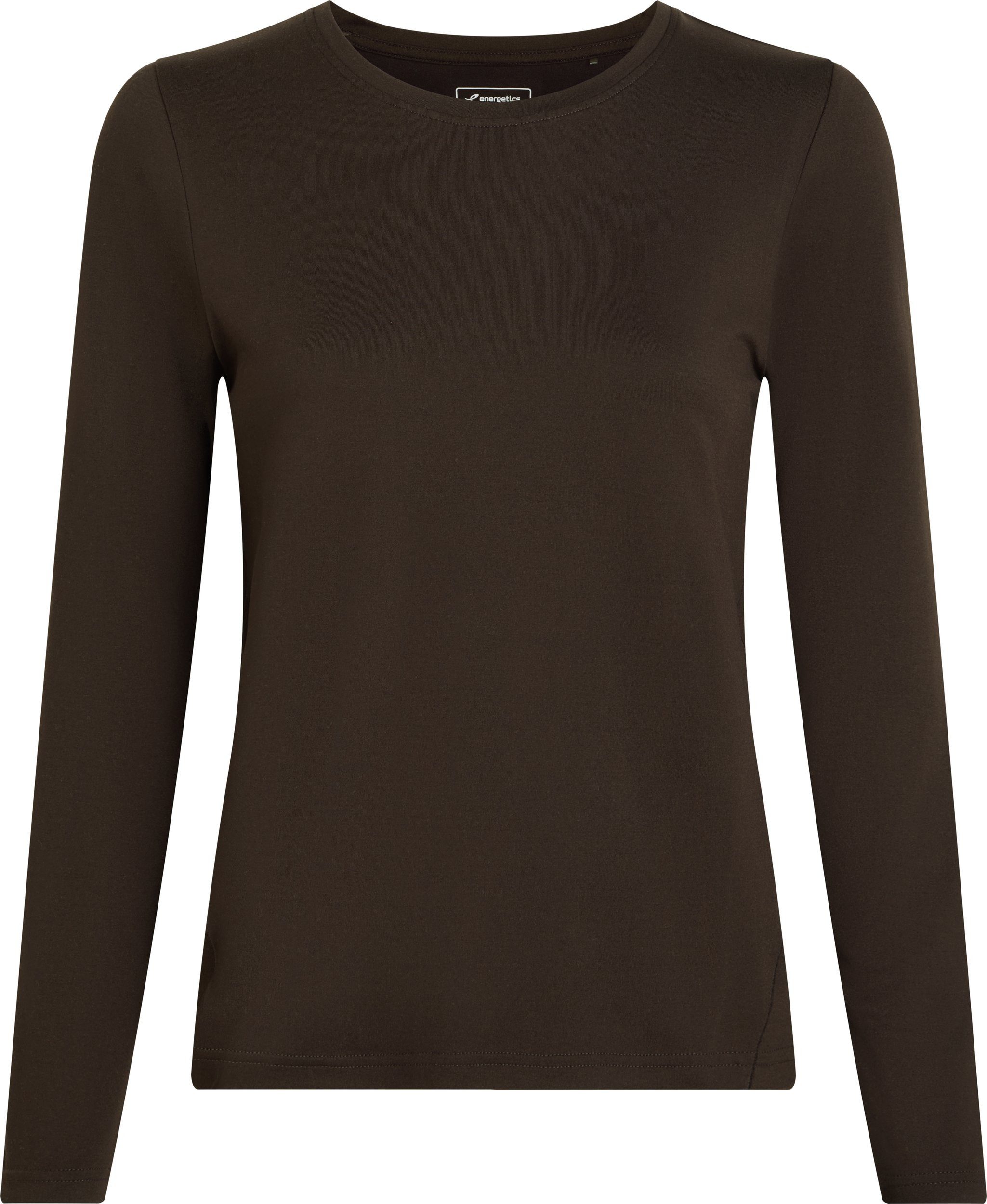 Energetics Funktionsshirt Da.-Langarmshirt Oleta LS W mit Rundhalsausschnitt, in normaler Länge, Kurzarm-Design