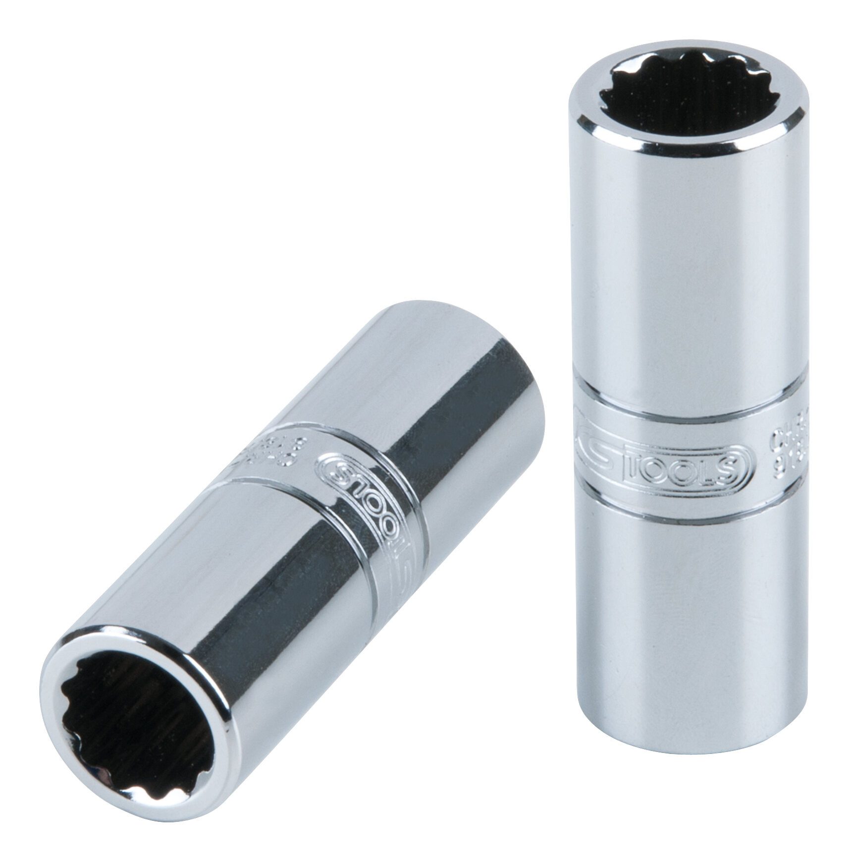 KS Tools 918.1205 Zündkerzen-Stecknuss 16 Mm – 1/2 Zoll Antrieb, Mit Haltegummi, Chrom-Vanadium