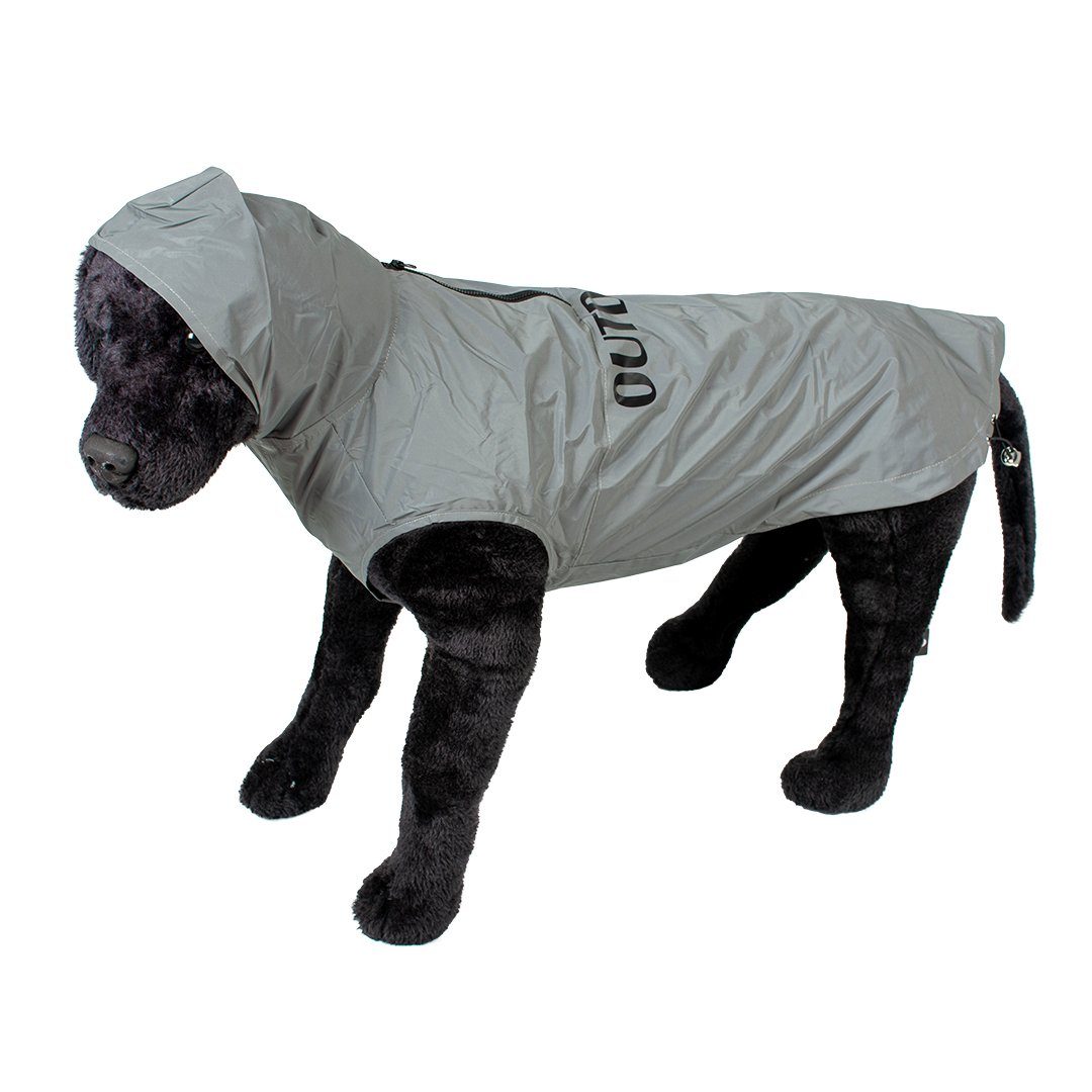 Duvo+ - Manteau Pour Chien Fluorescent Et Isolant Flectalon - Taille 35 Cm (longueur) - Jaune Haute Visibilité