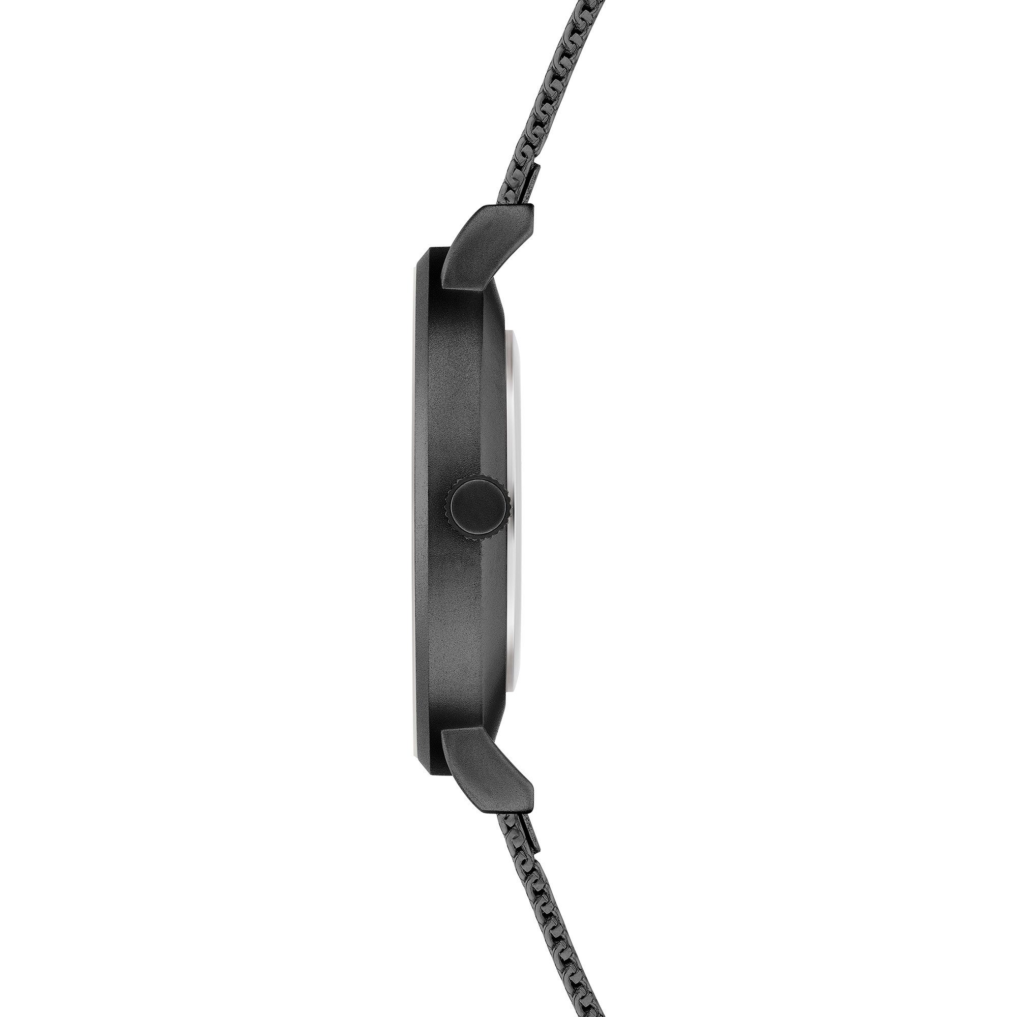 s.Oliver Quarzuhr Basic Mesh SO-4437-MQ, Armbanduhr, Herrenuhr, Edelstahlarmband, analog