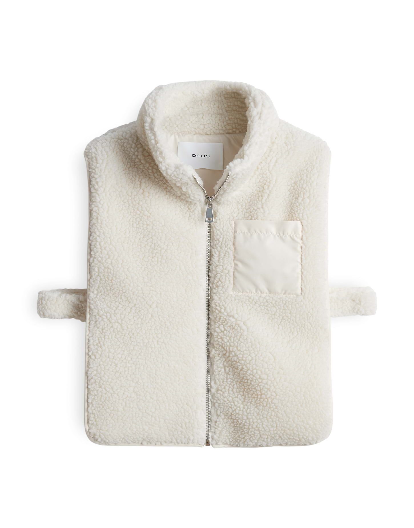 OPUS Cape ATUBA aus Teddyfell Boxy Silhouette, flauschiger Griff, aufgesetz günstig online kaufen