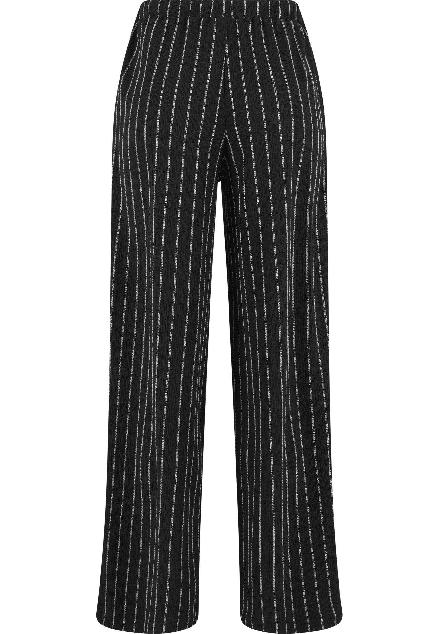 URBAN CLASSICS Stoffhose Urban Classics Ladies Structured Striped Relaxed F günstig online kaufen