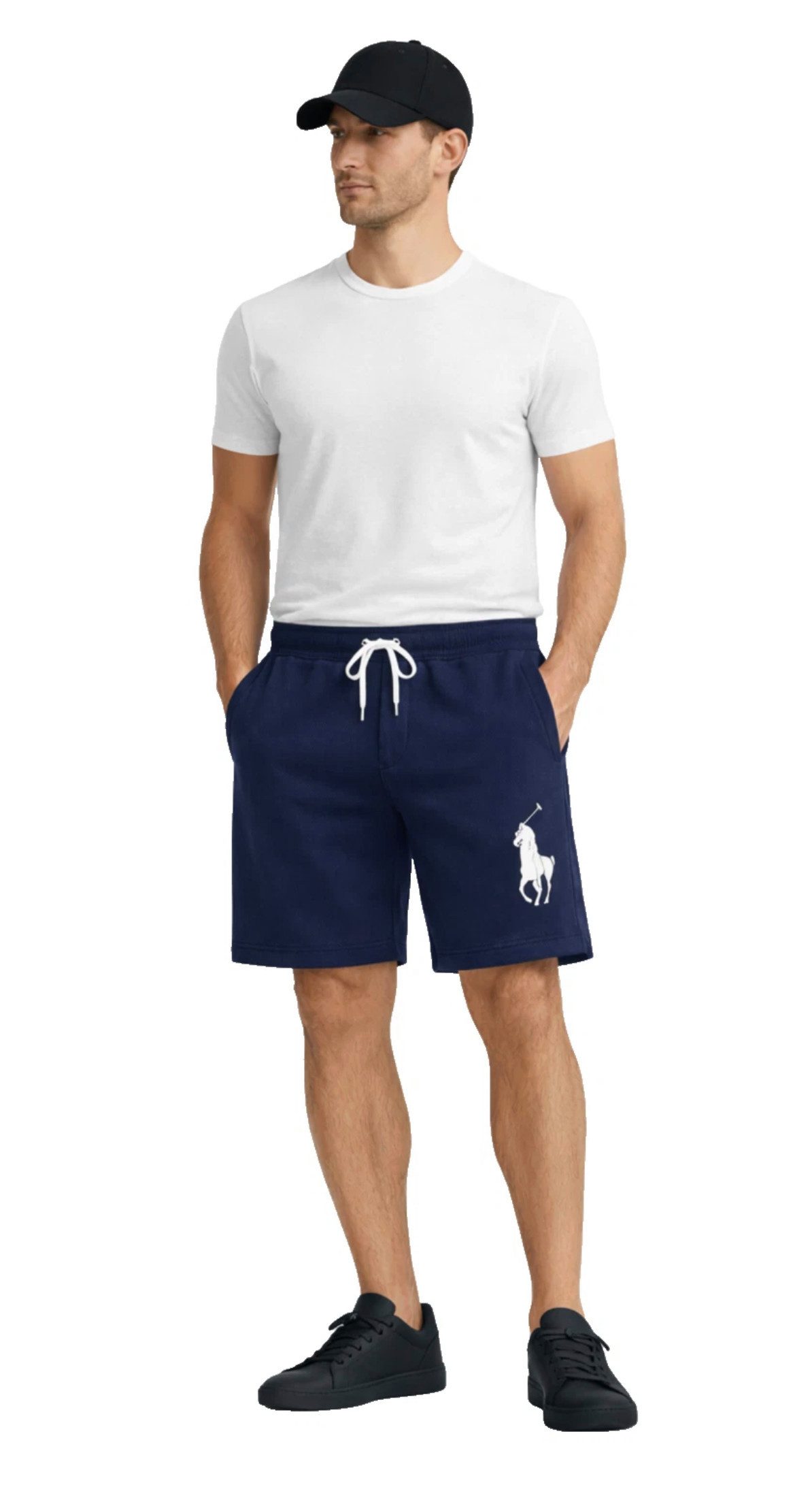 Polo Ralph Lauren Sweatshorts Herren Big Pony Bermuda Mesh Bermuda Shorts Sofortige Authentifizierung über das Ralph Lauren-System