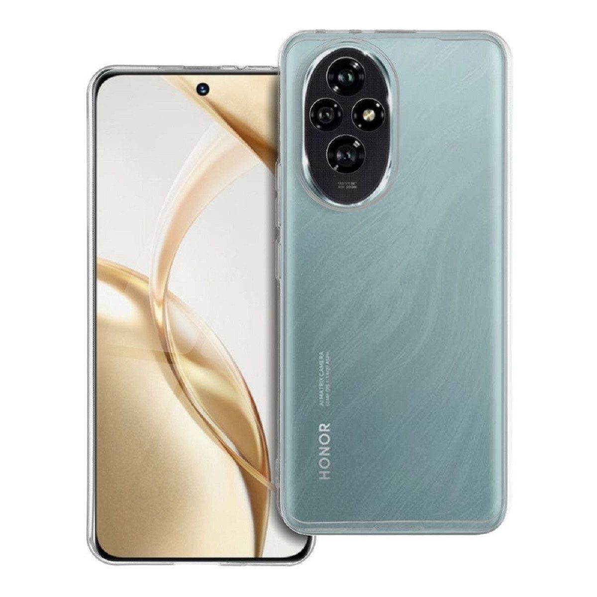 COFI 1453 Bumper Silikon Handyhülle Softcase kompatibel mit Honor 200 Smart